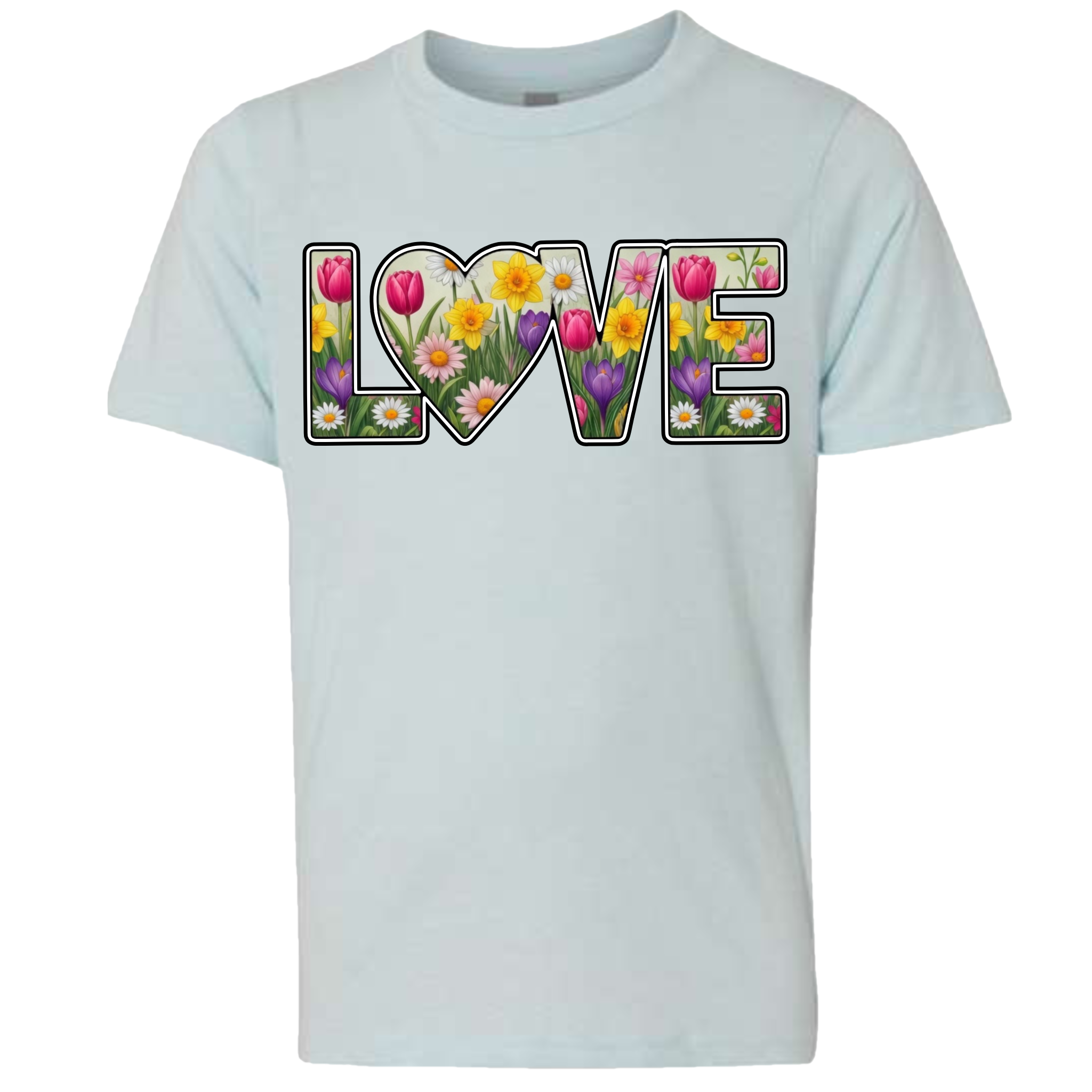 LOVE - Tulips T-Shirt (kids sizes)