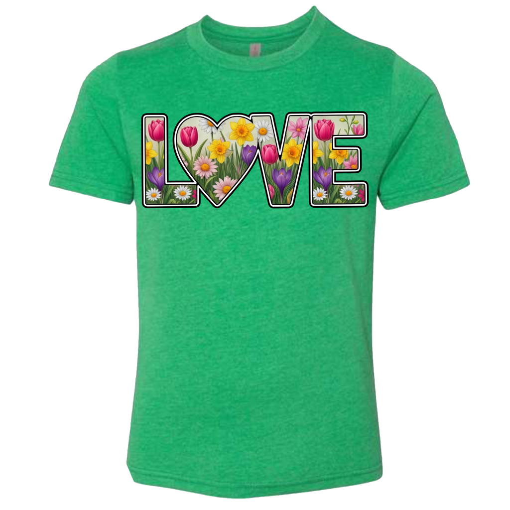 LOVE - Tulips T-Shirt (kids sizes)