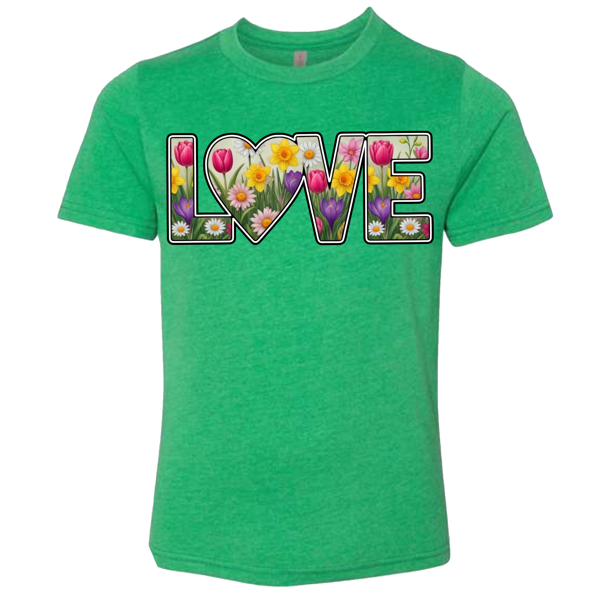 LOVE - Tulips T-Shirt (kids sizes)