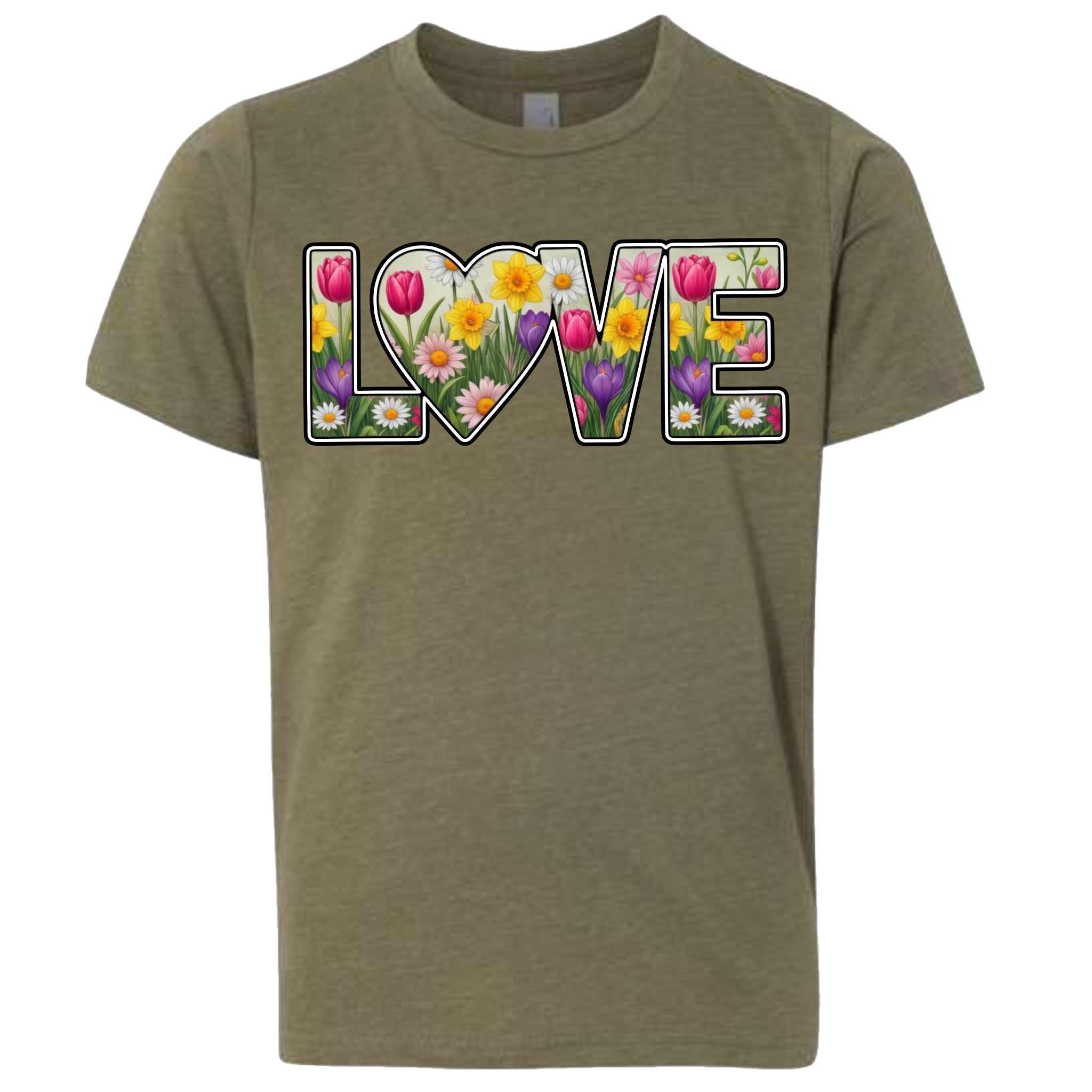 LOVE - Tulips T-Shirt (kids sizes)