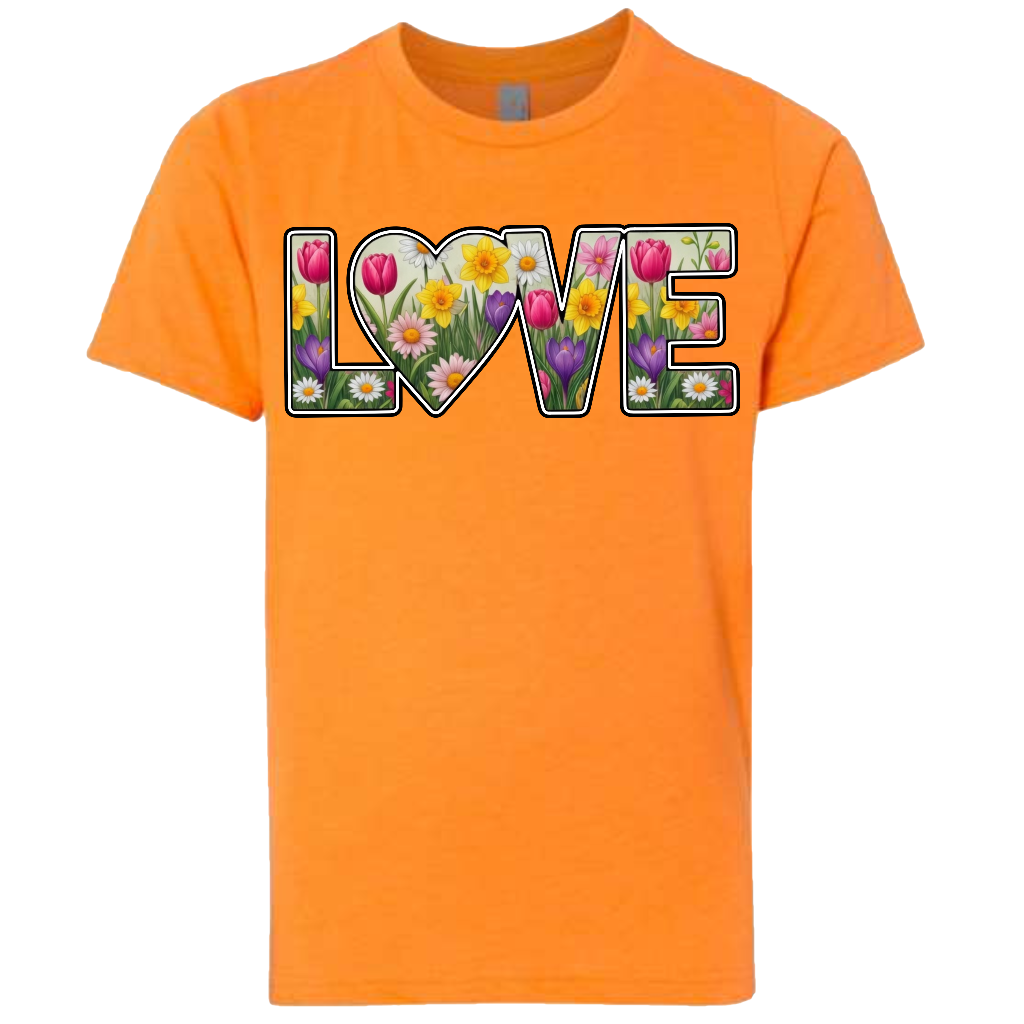 LOVE - Tulips T-Shirt (kids sizes)
