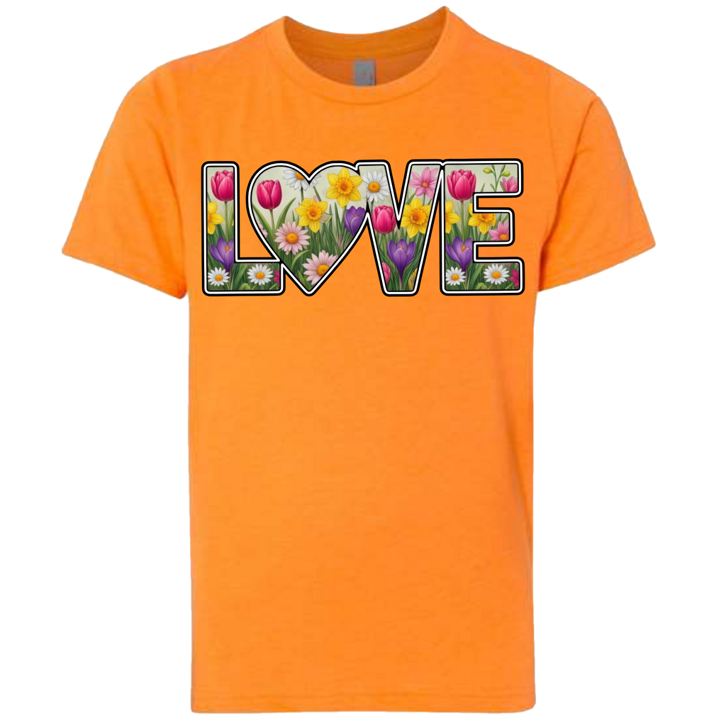 LOVE - Tulips T-Shirt (kids sizes)