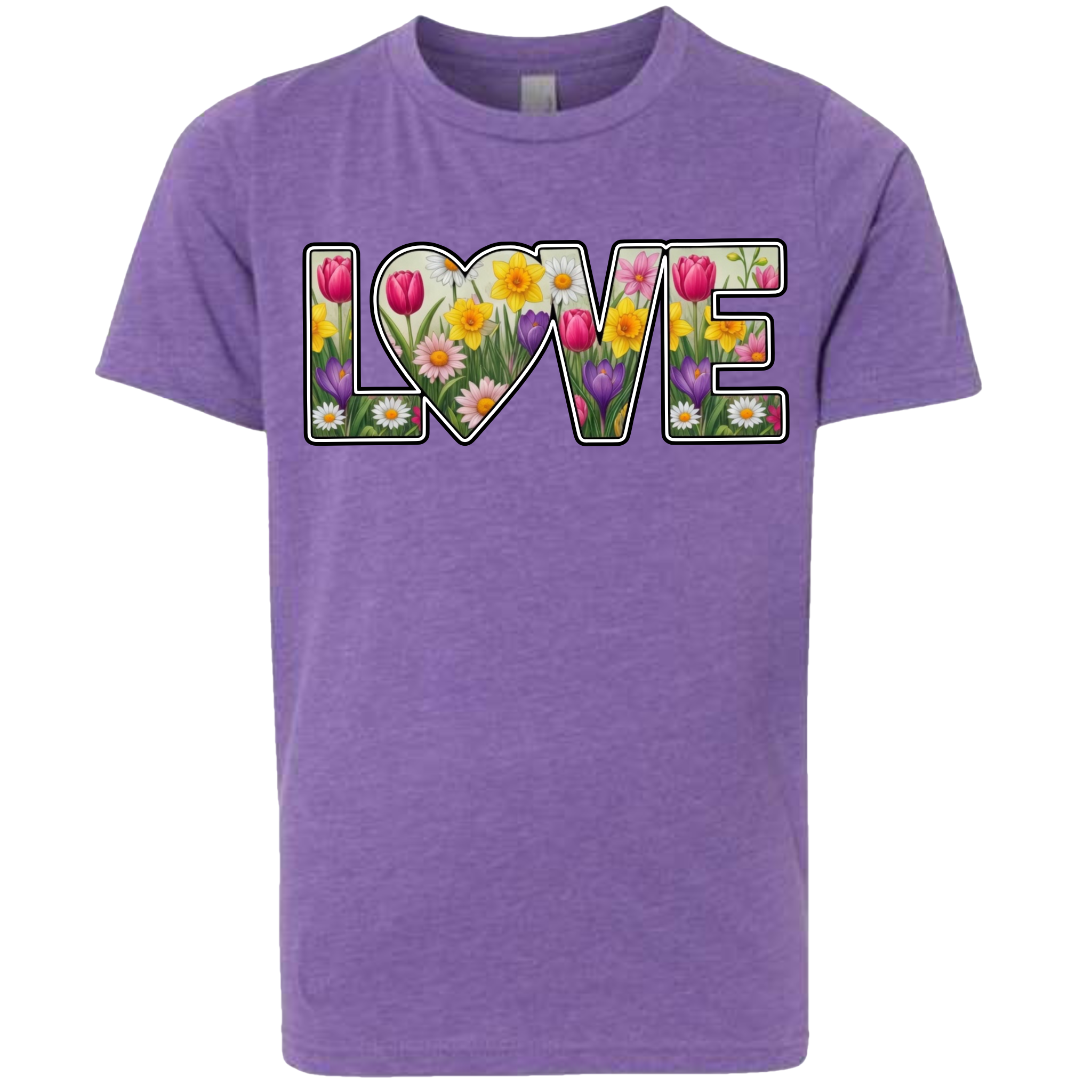 LOVE - Tulips T-Shirt (kids sizes)