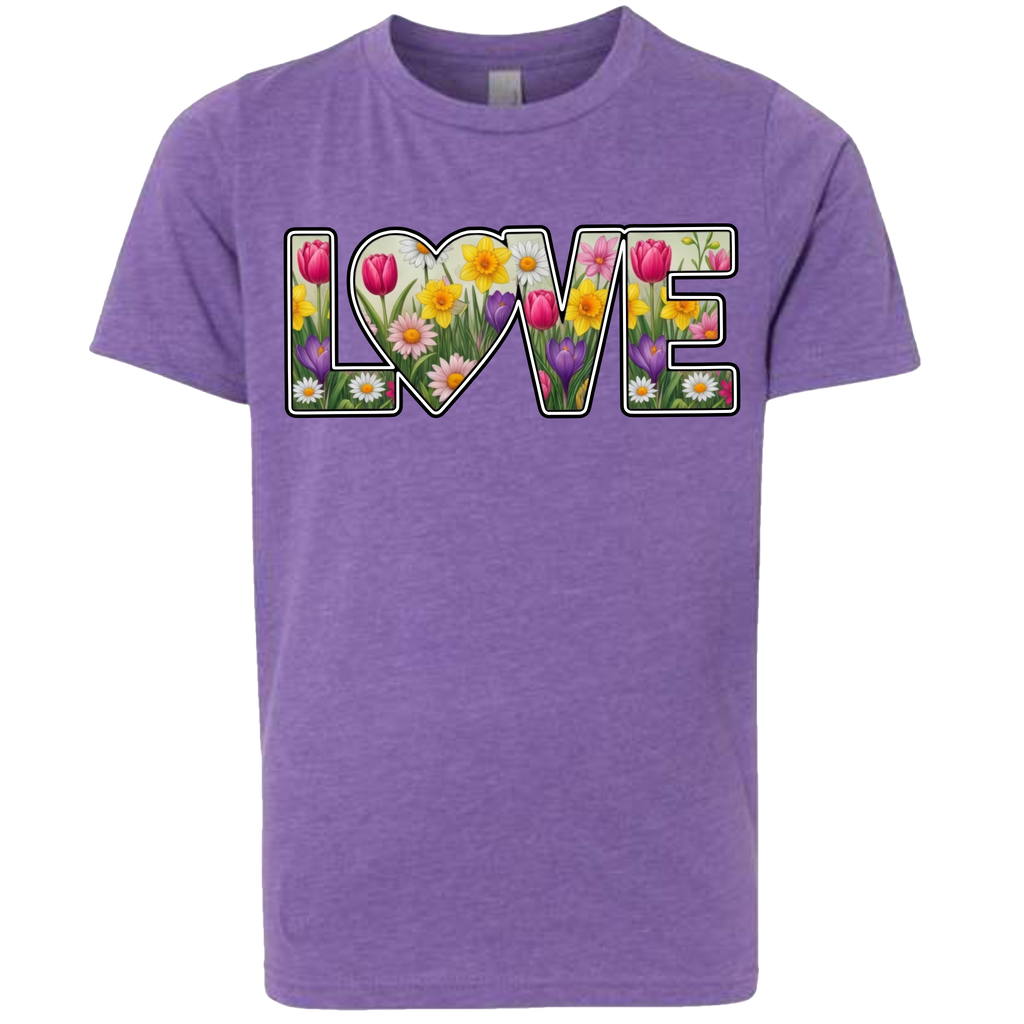 LOVE - Tulips T-Shirt (kids sizes)