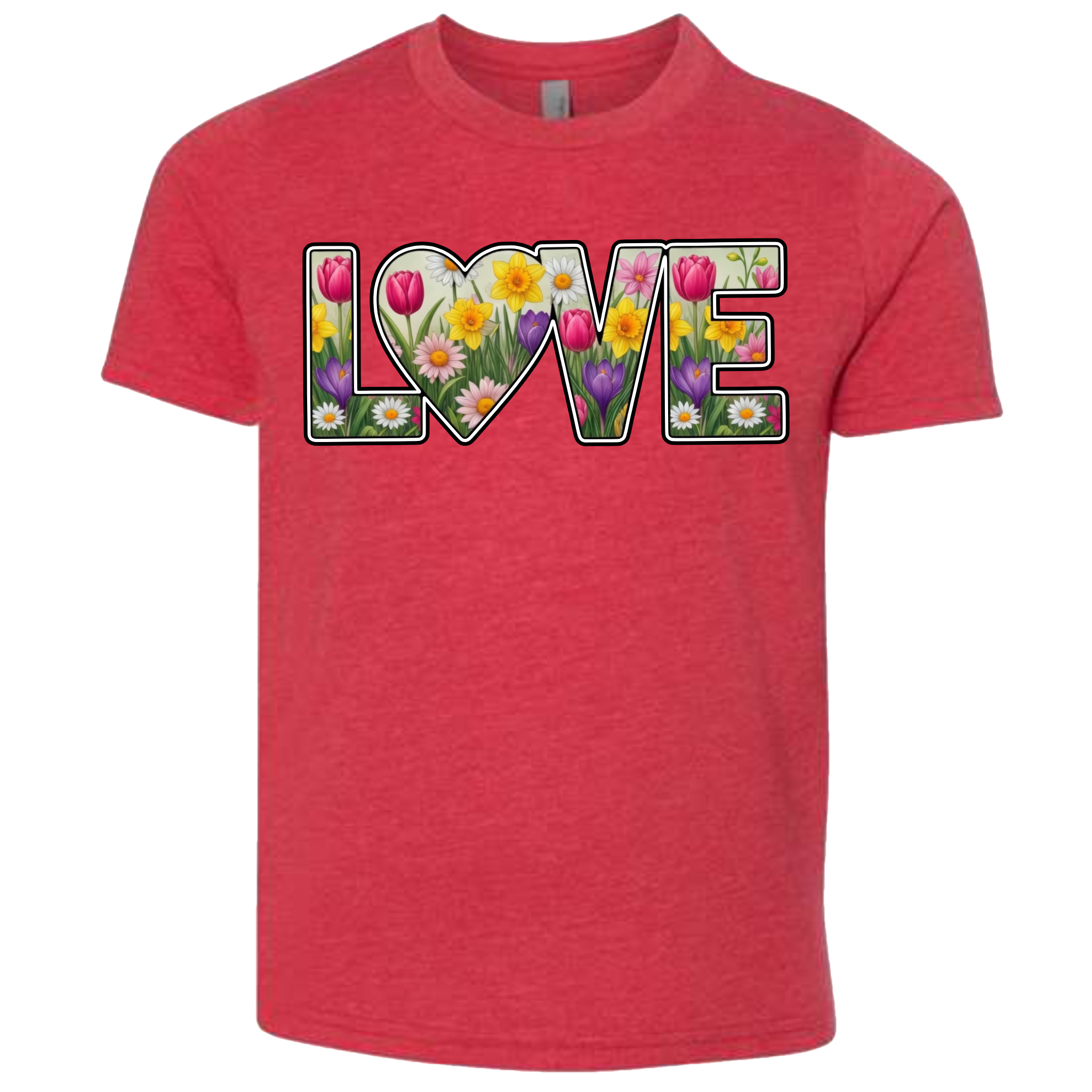 LOVE - Tulips T-Shirt (kids sizes)