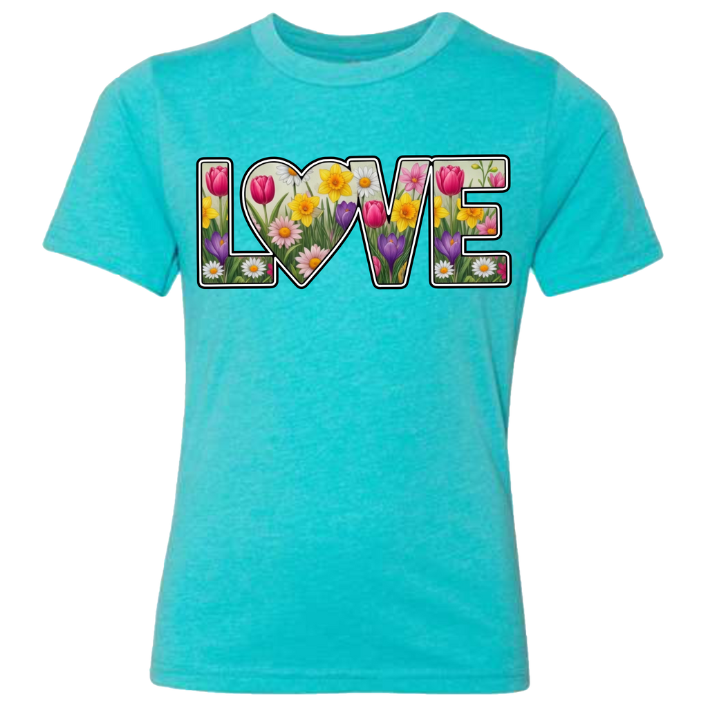 LOVE - Tulips T-Shirt (kids sizes)