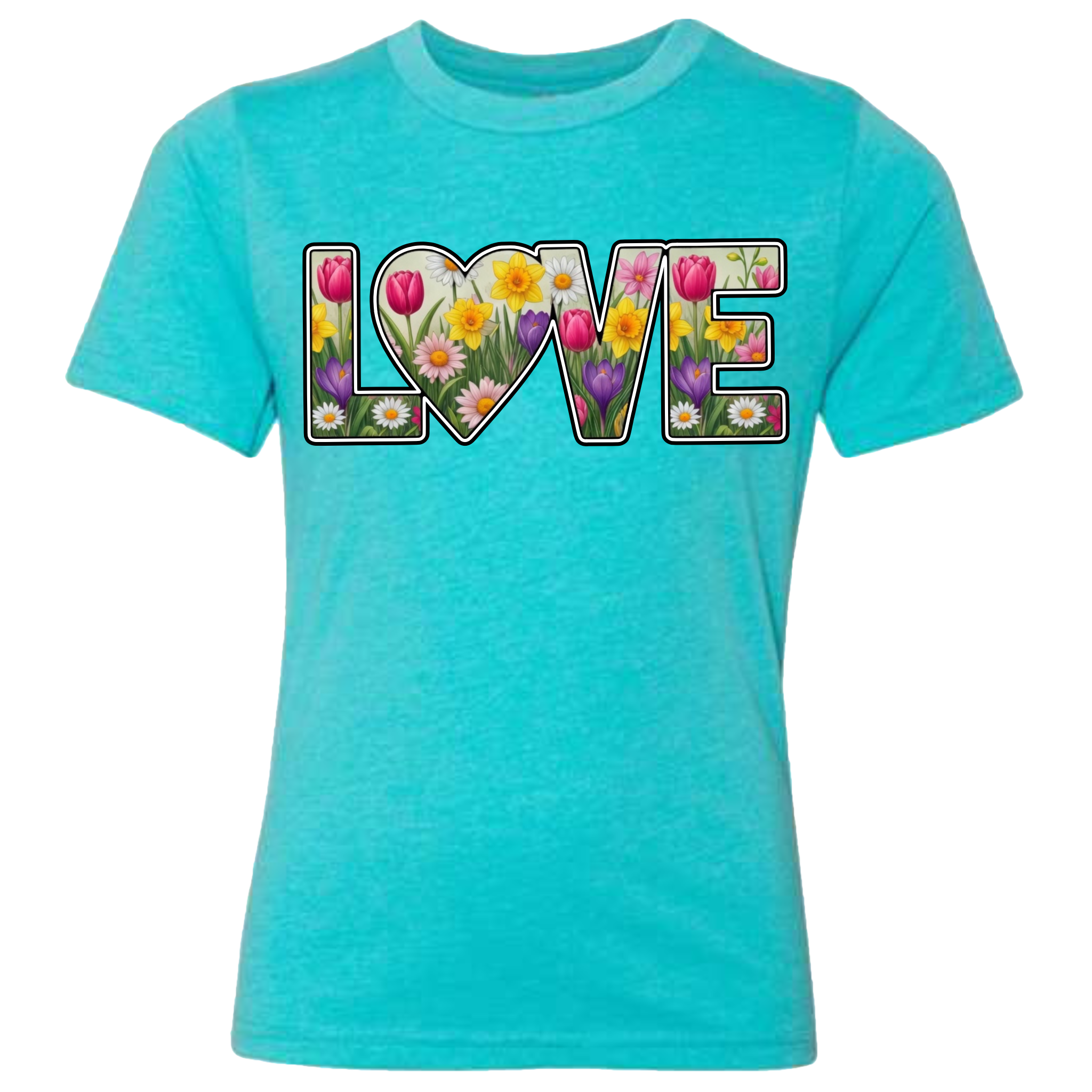 LOVE - Tulips T-Shirt (kids sizes)