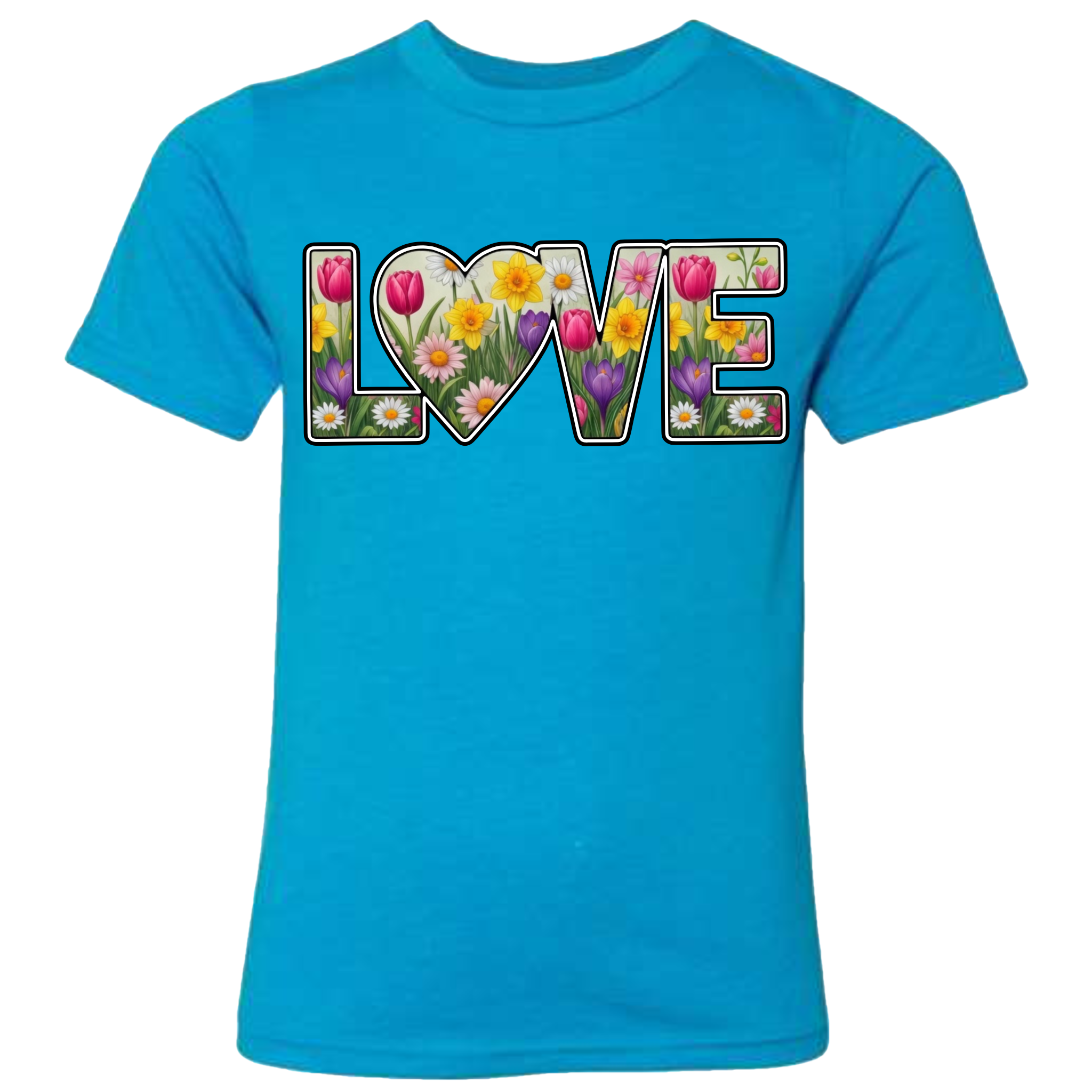 LOVE - Tulips T-Shirt (kids sizes)