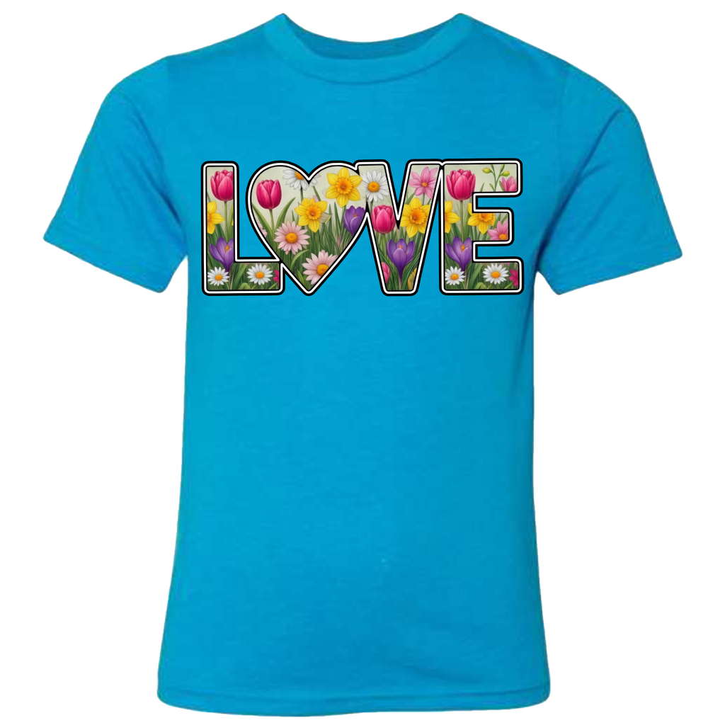 LOVE - Tulips T-Shirt (kids sizes)