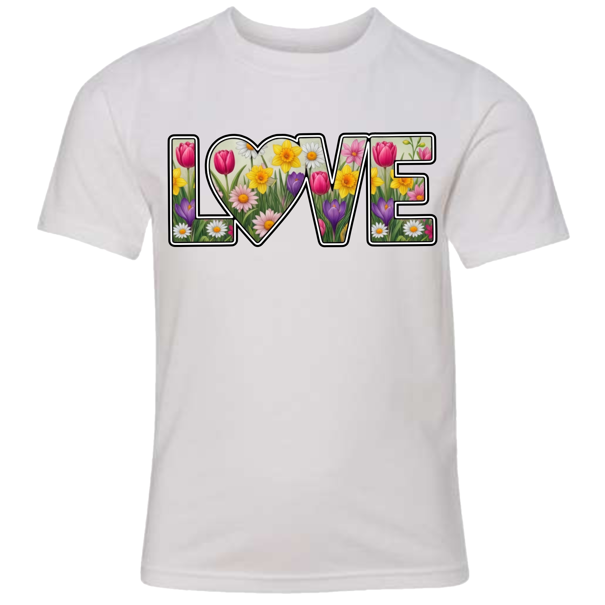 LOVE - Tulips T-Shirt (kids sizes)