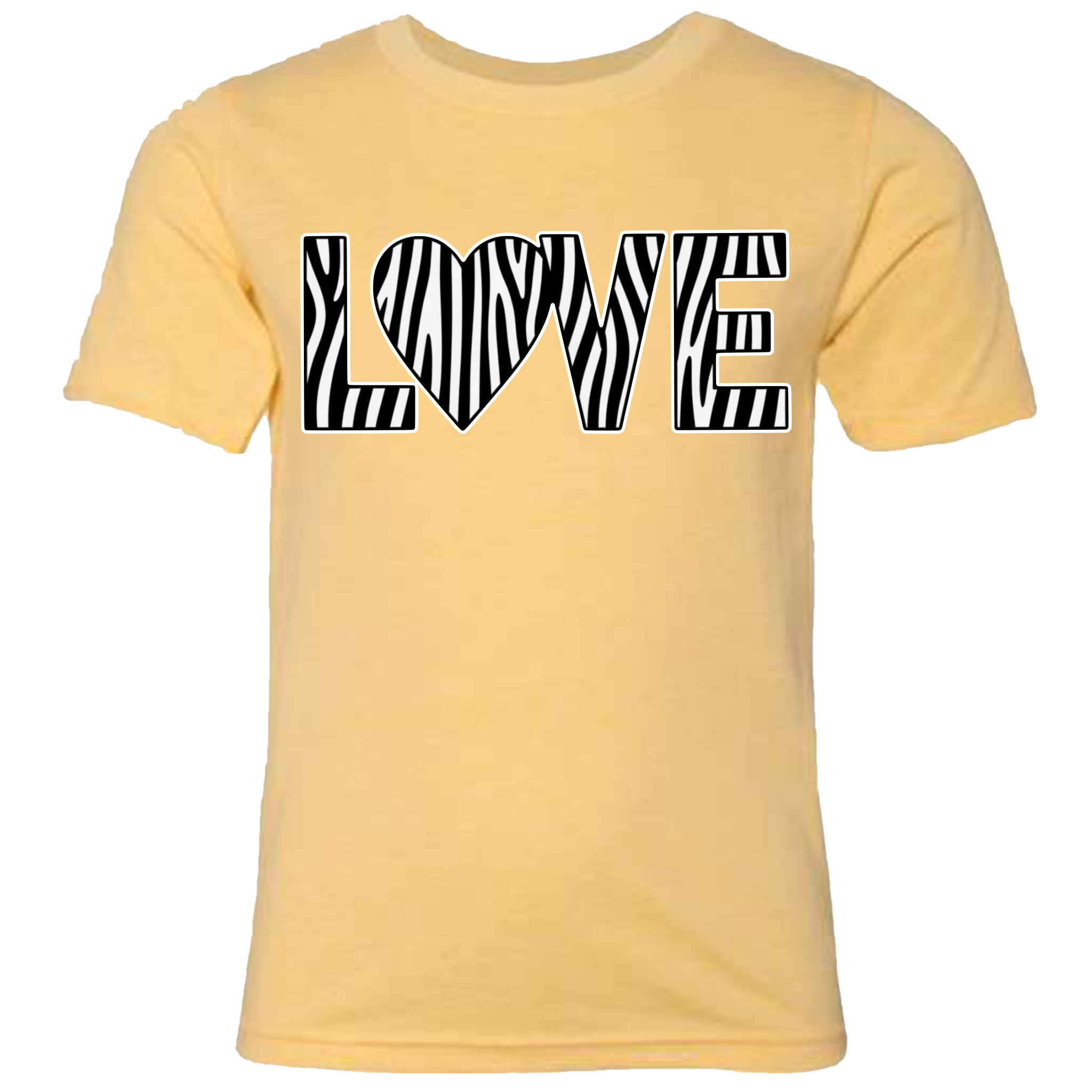 LOVE - Zebra T-Shirt (kids sizes)
