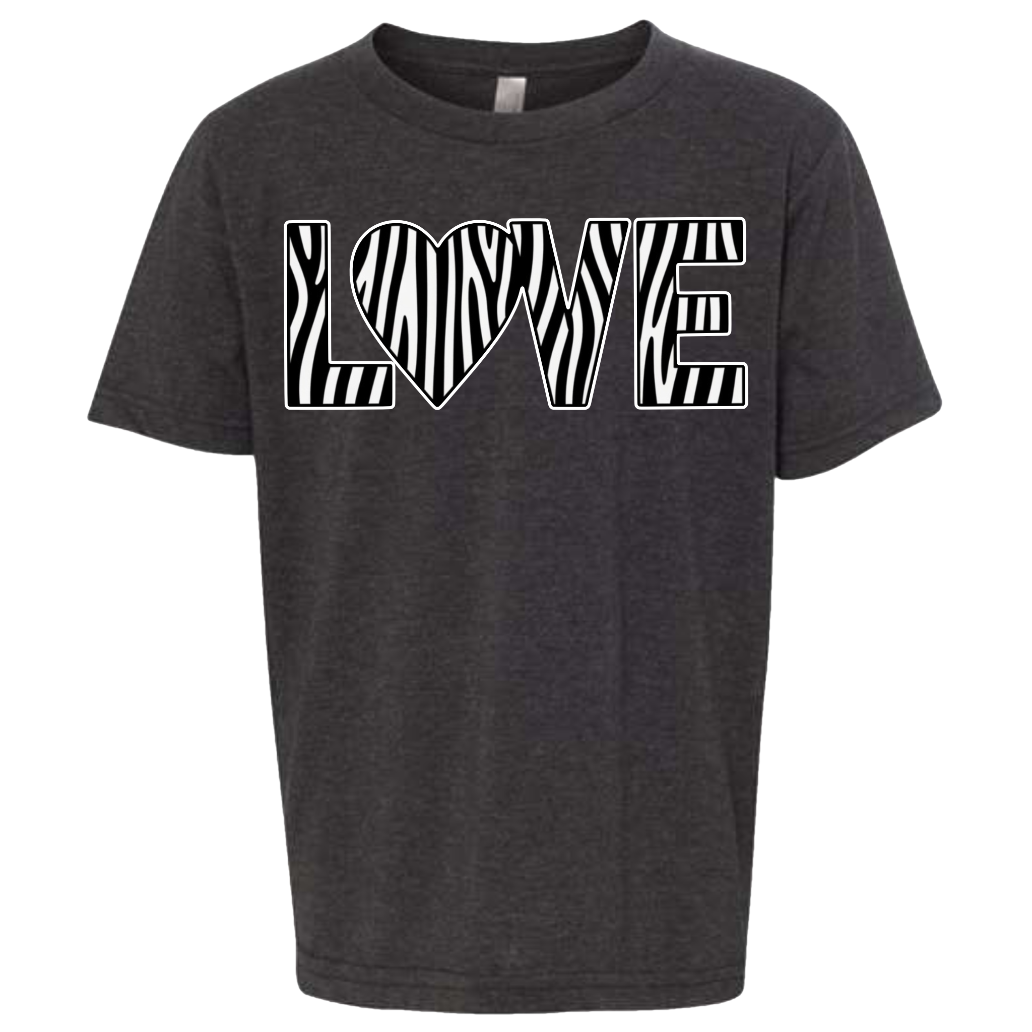 LOVE - Zebra T-Shirt (kids sizes)