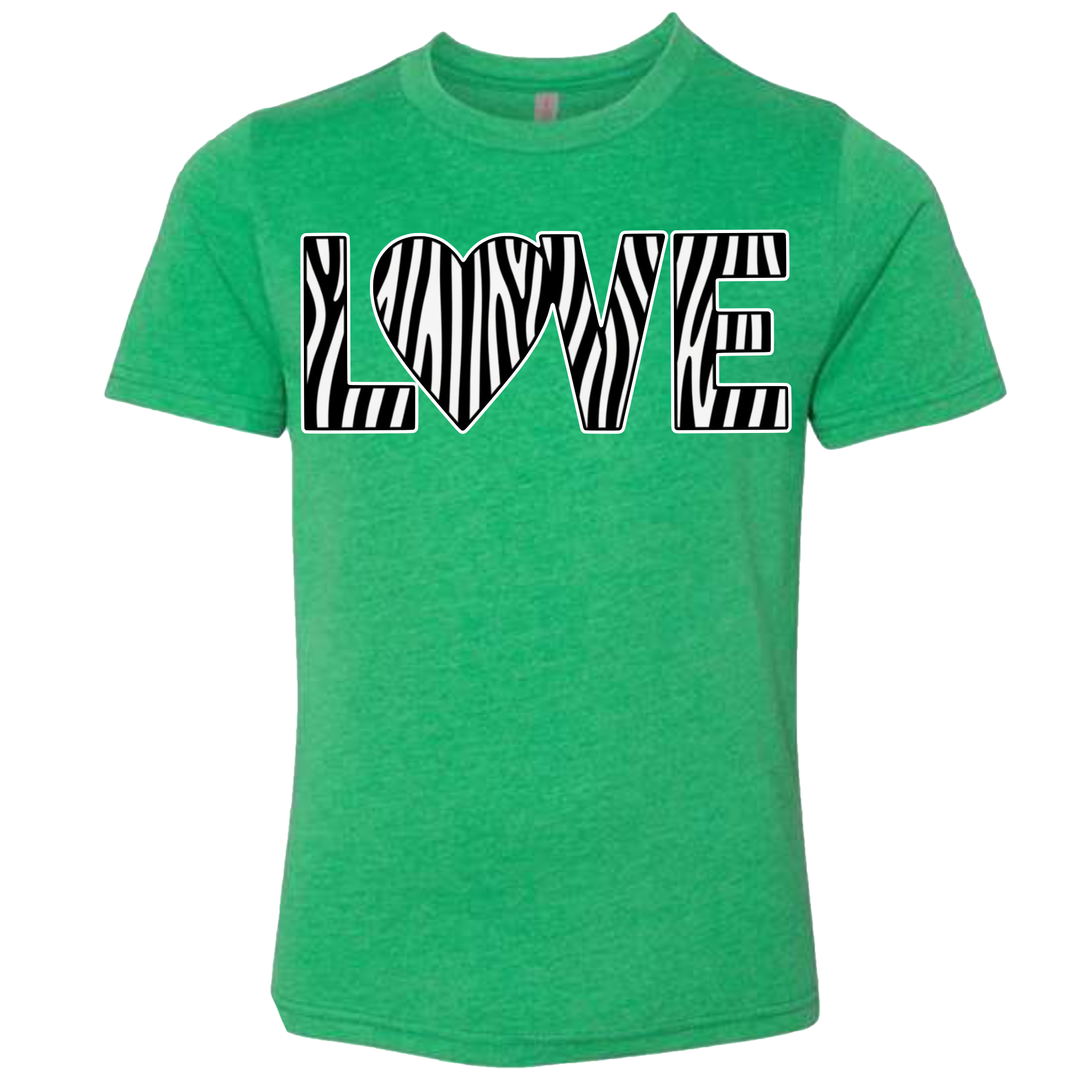 LOVE - Zebra T-Shirt (kids sizes)