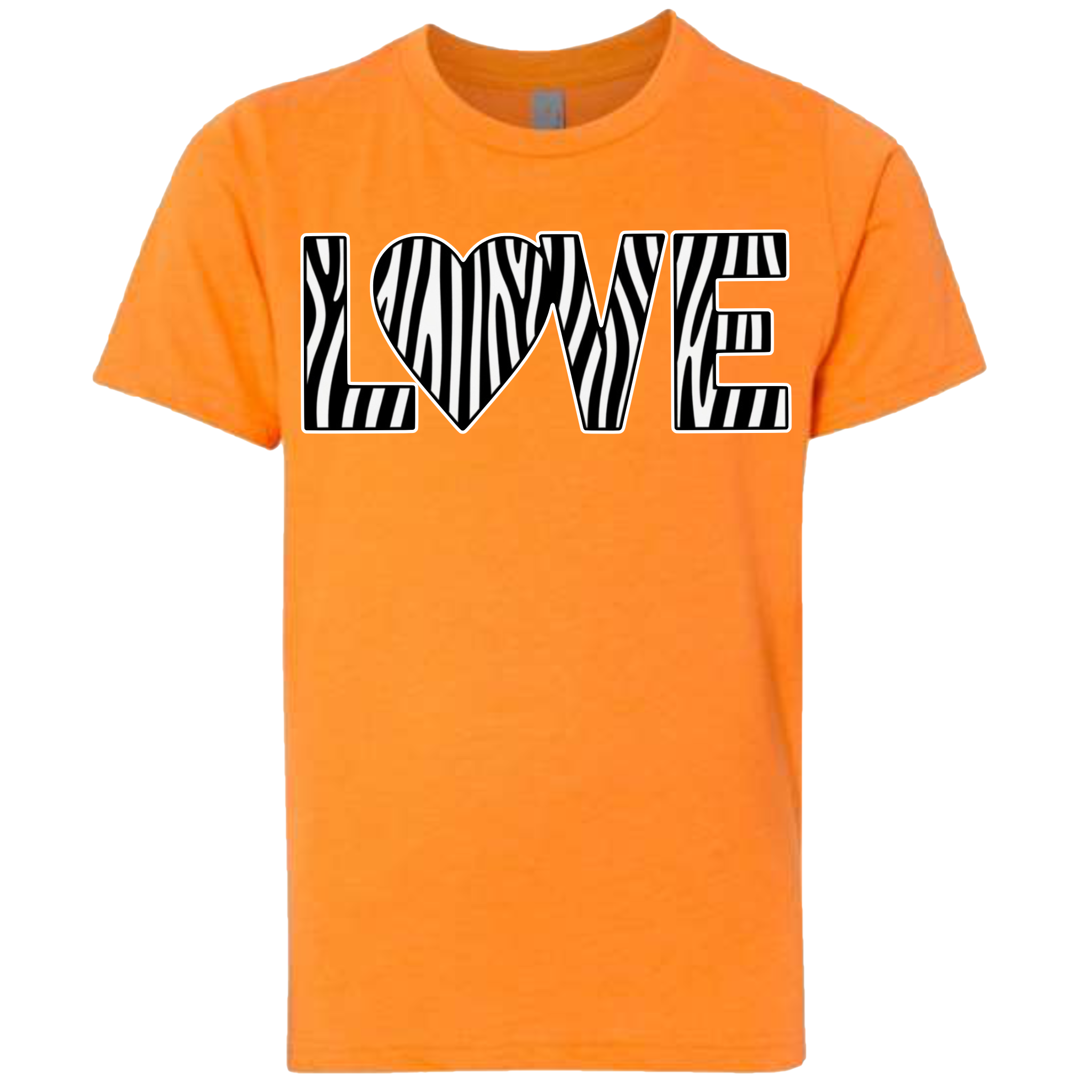 LOVE - Zebra T-Shirt (kids sizes)