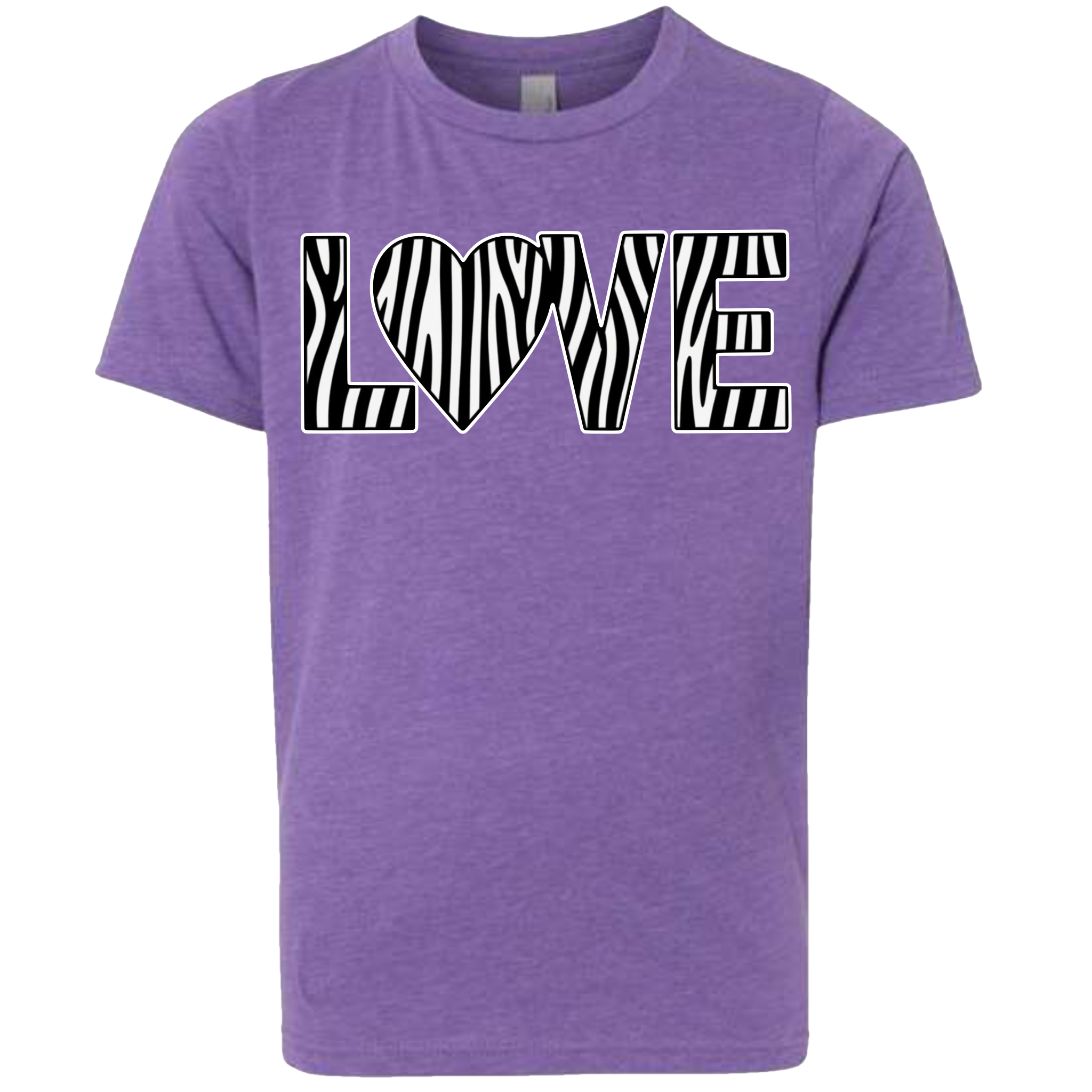LOVE - Zebra T-Shirt (kids sizes)