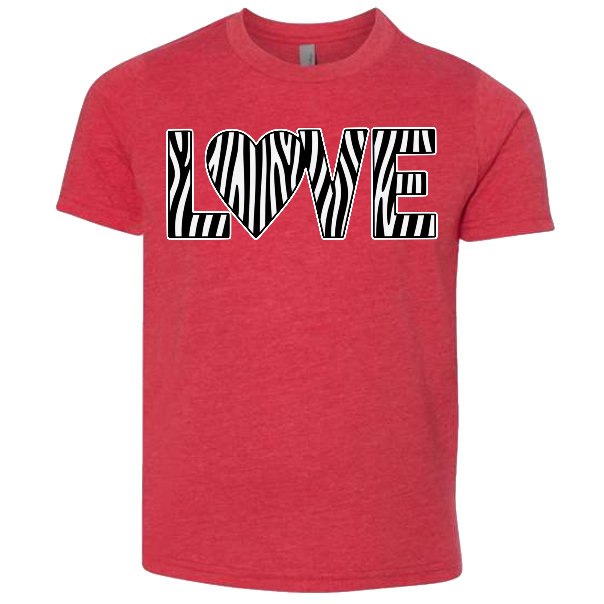 LOVE - Zebra T-Shirt (kids sizes)