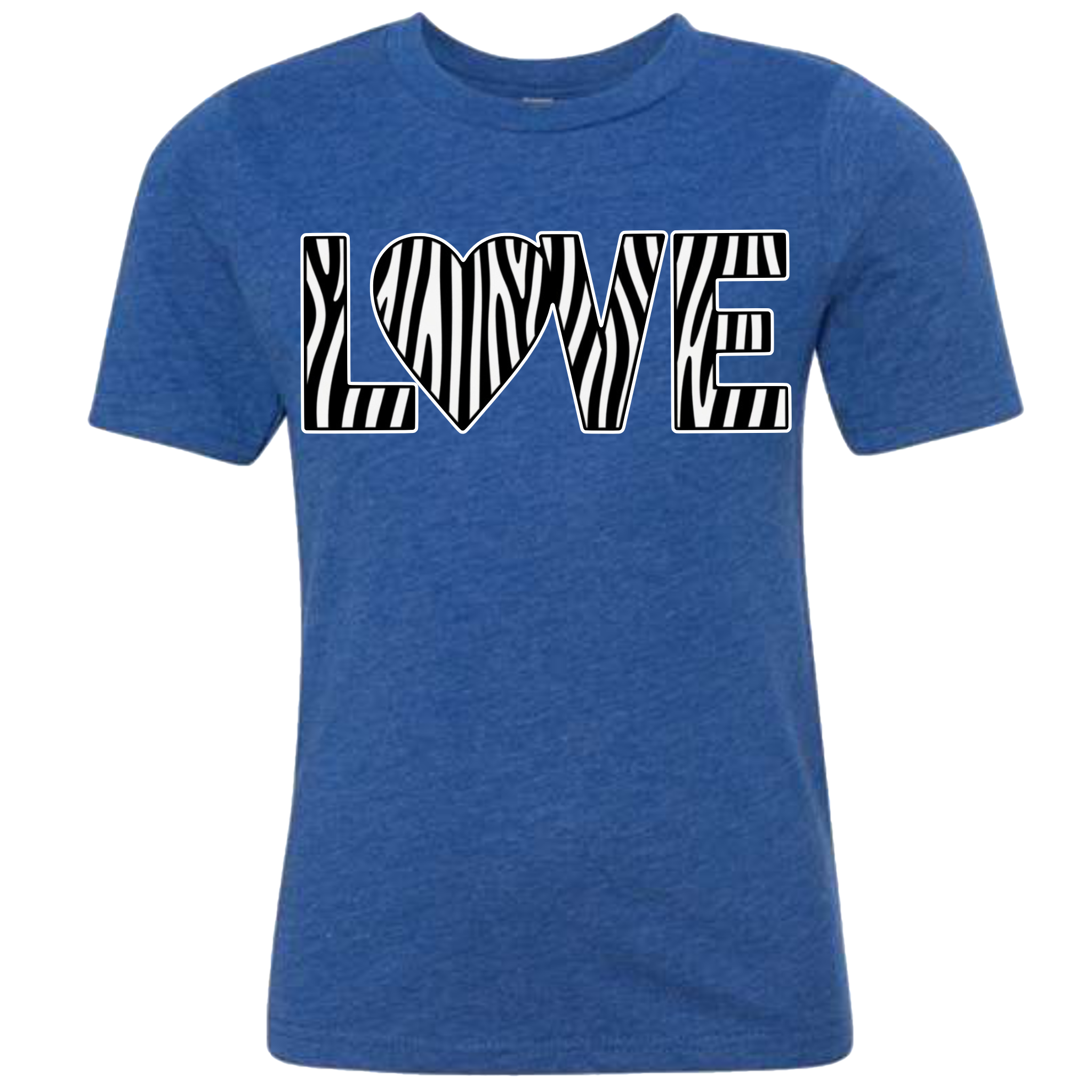LOVE - Zebra T-Shirt (kids sizes)