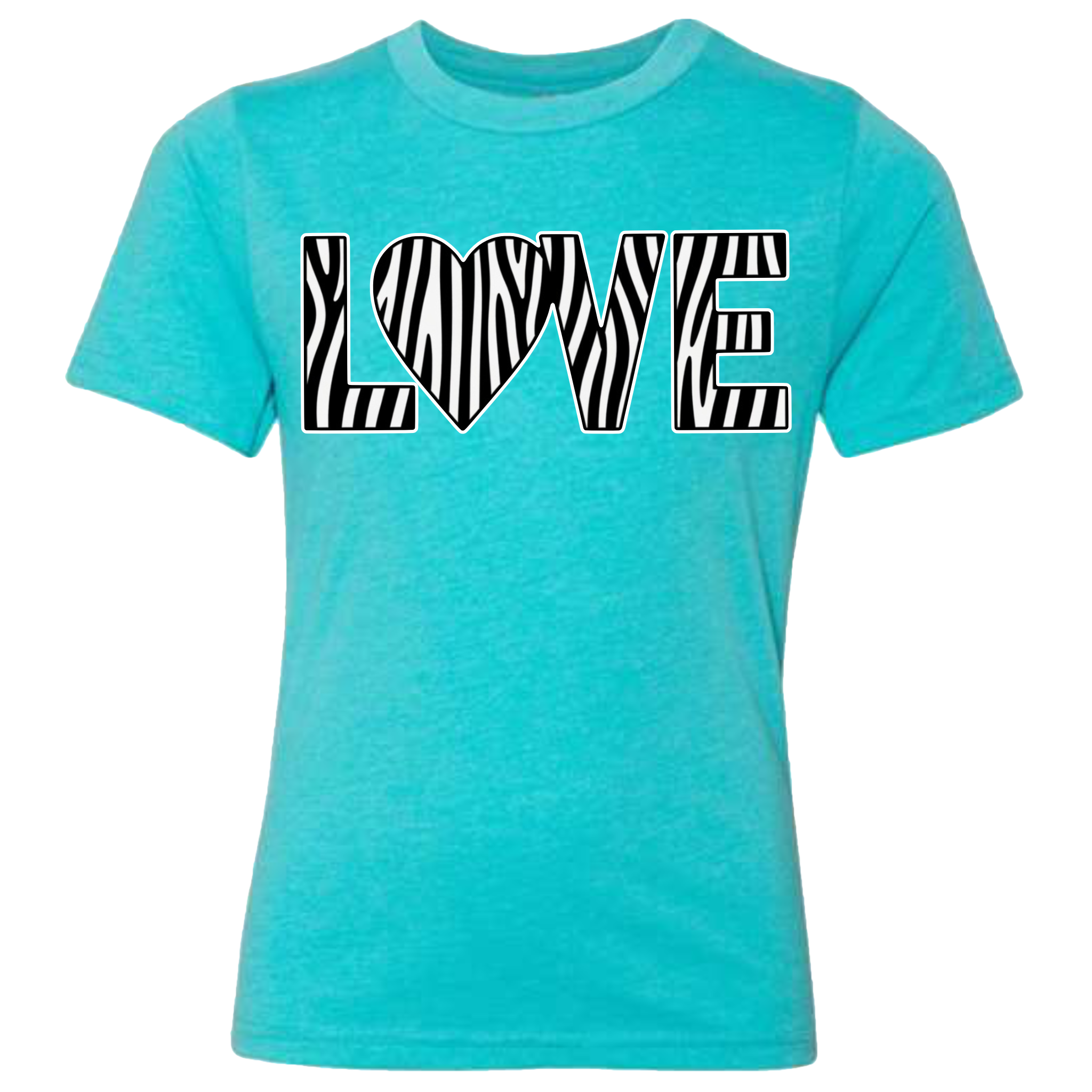 LOVE - Zebra T-Shirt (kids sizes)
