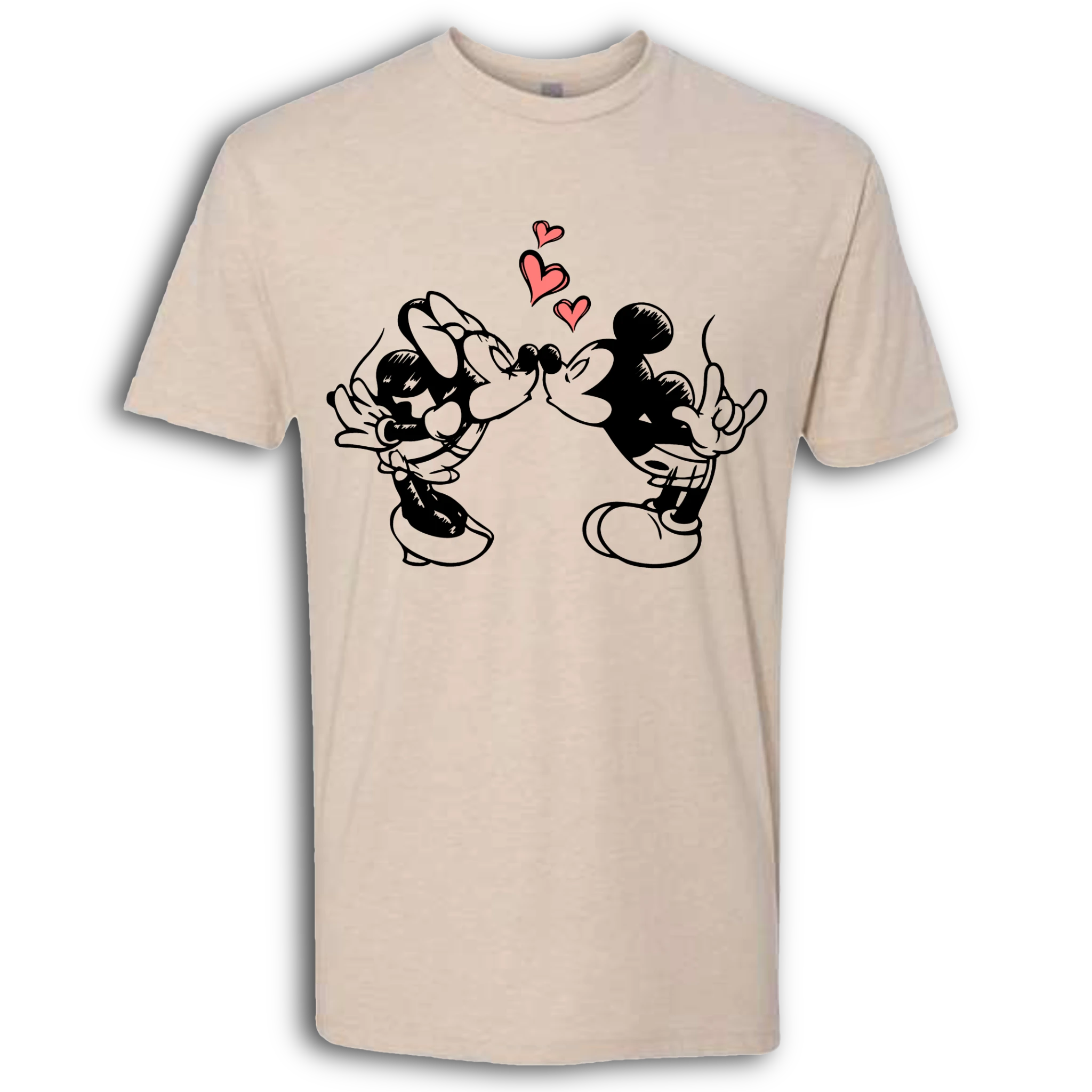 Mickey & Minnie Kissing T-Shirt