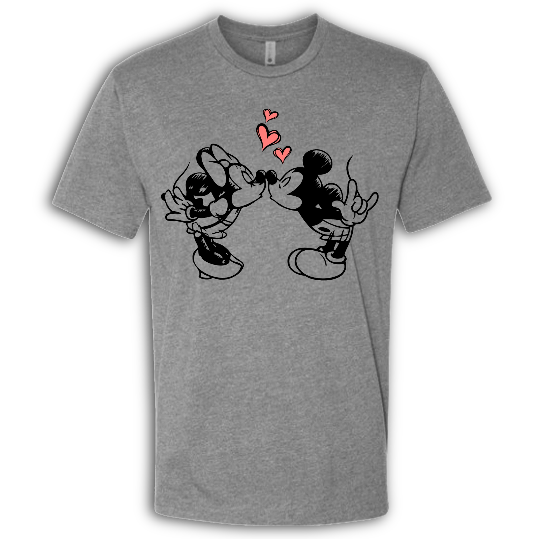 Mickey & Minnie Kissing T-Shirt