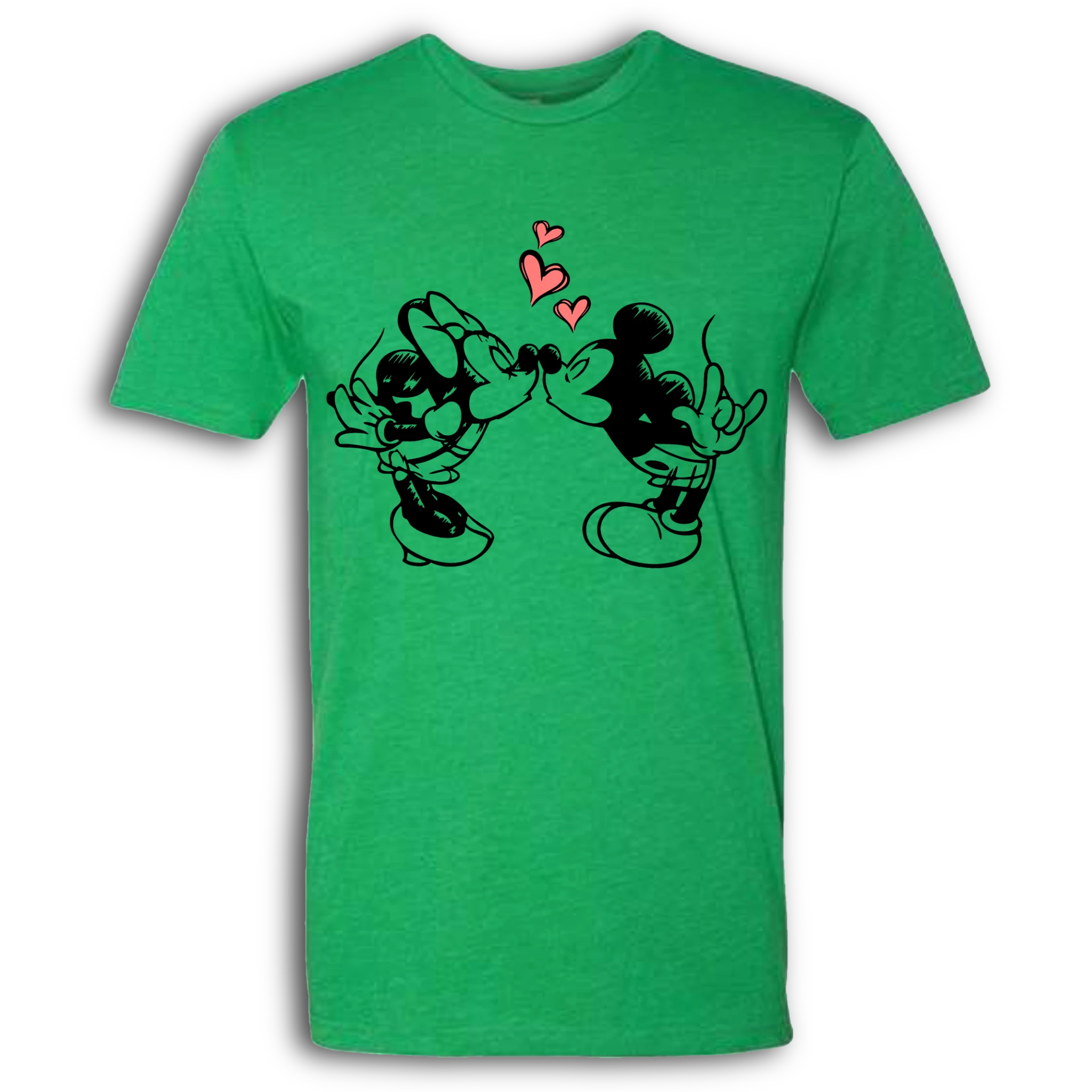 Mickey & Minnie Kissing T-Shirt