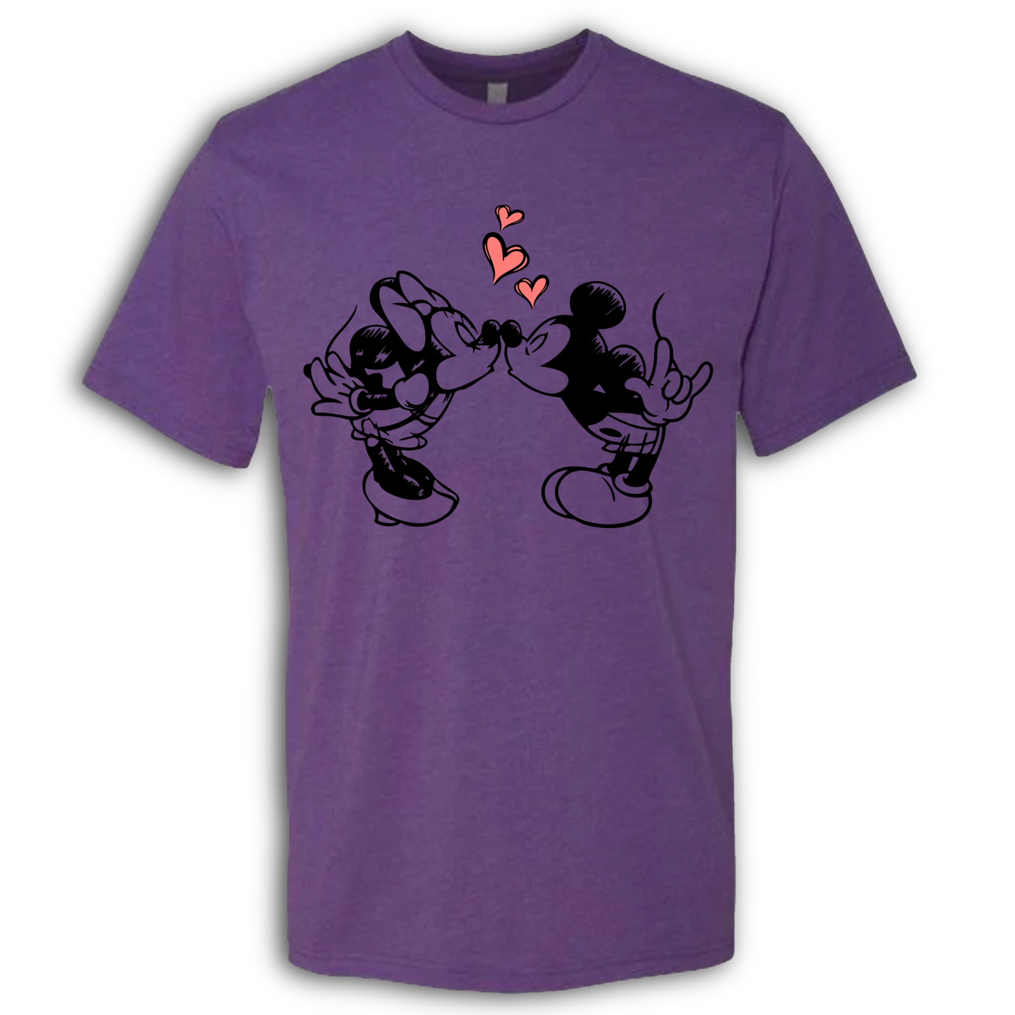 Mickey & Minnie Kissing T-Shirt