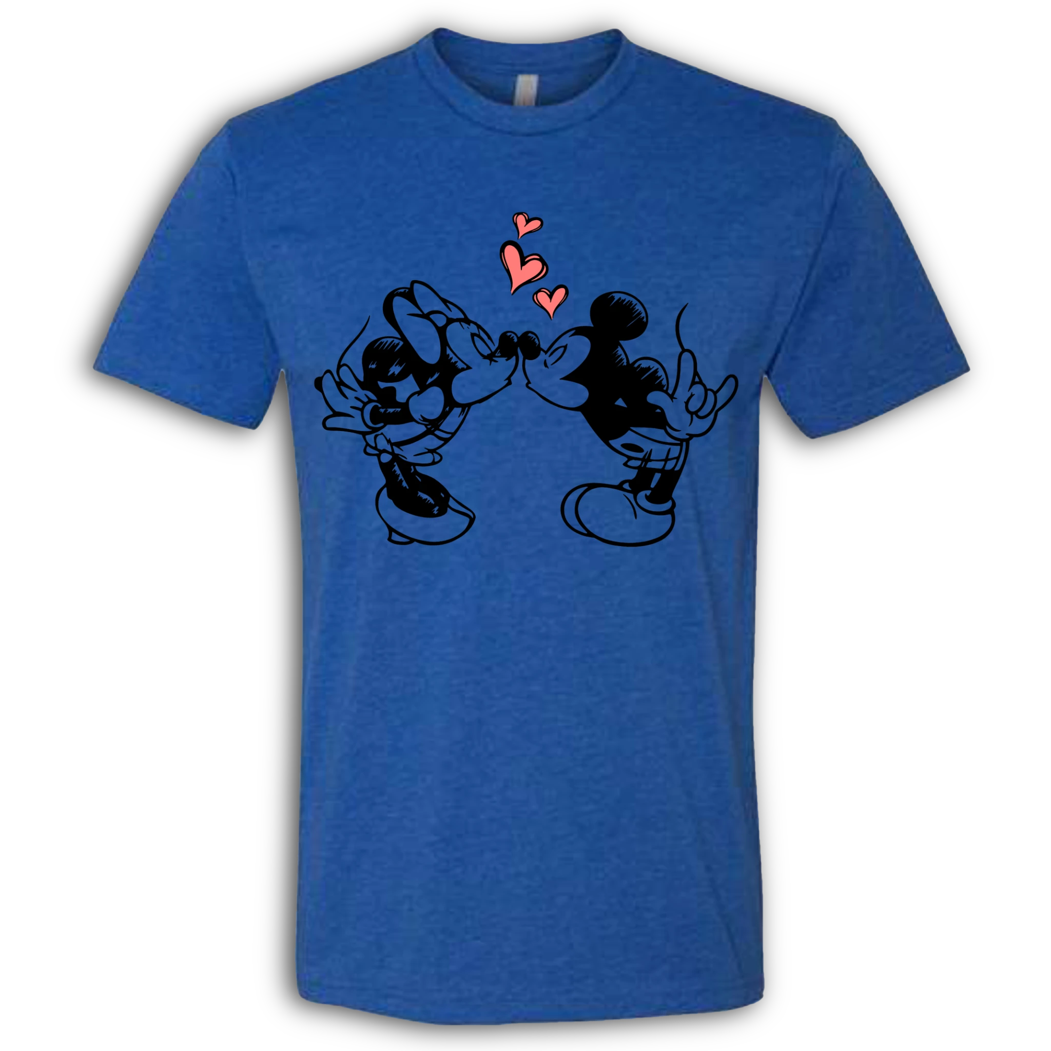 Mickey & Minnie Kissing T-Shirt