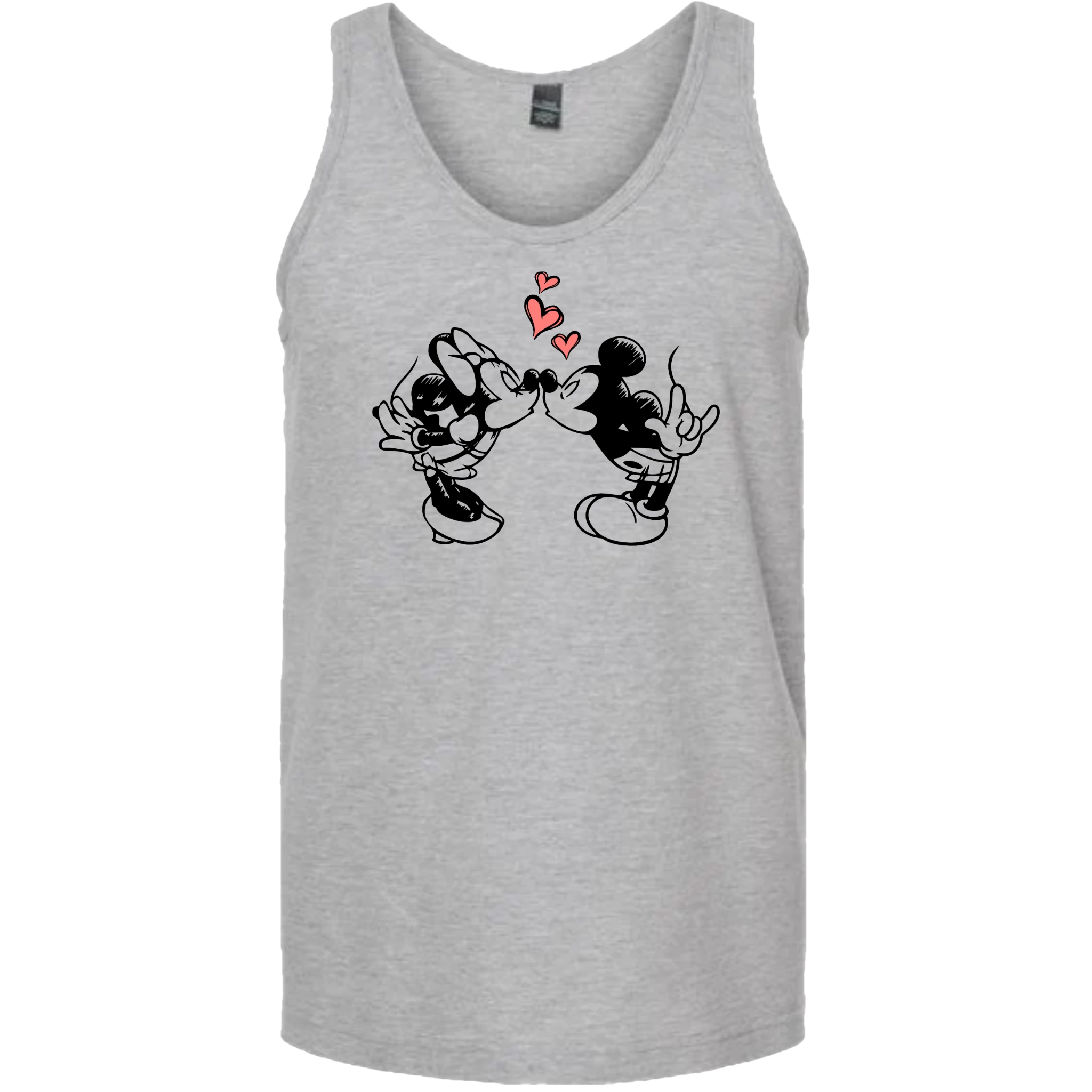 Mickey & Minnie Kissing Tank Top (MEN)
