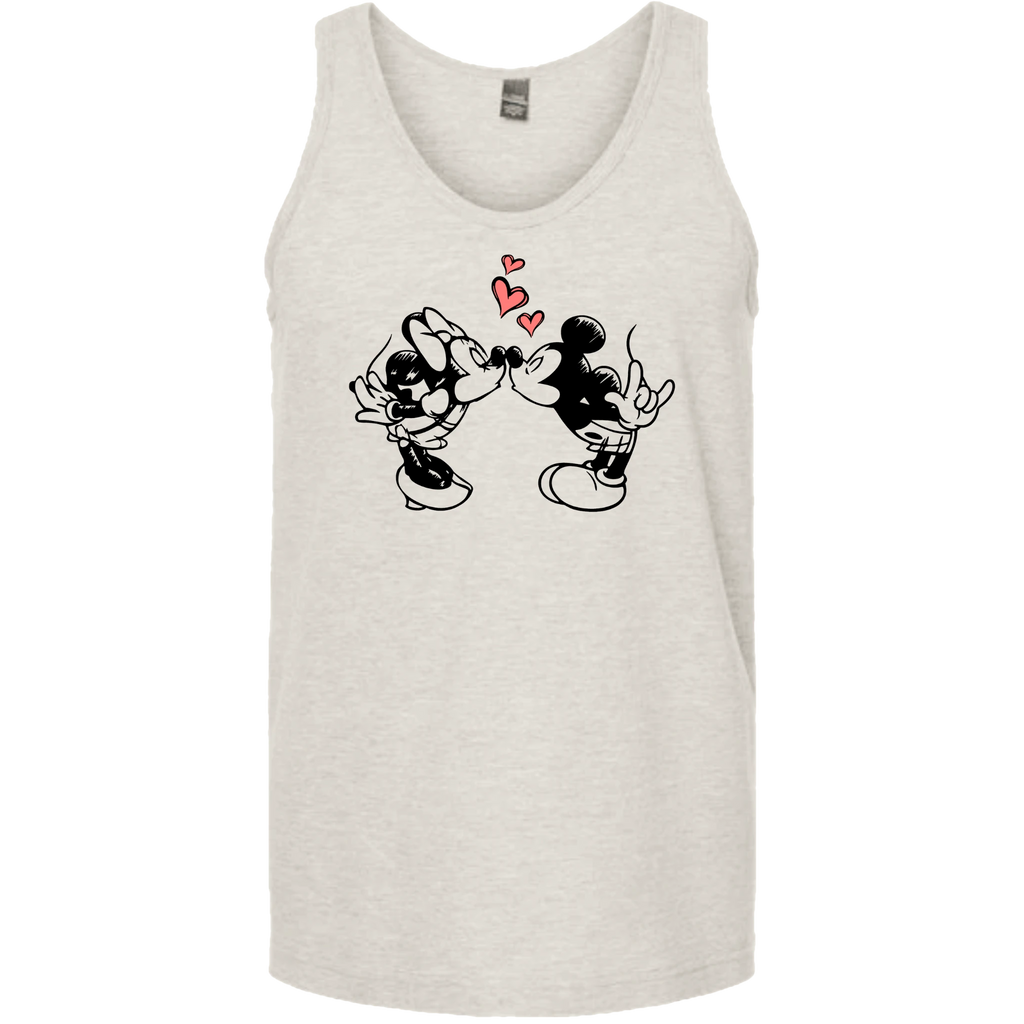 Mickey & Minnie Kissing Tank Top (MEN)