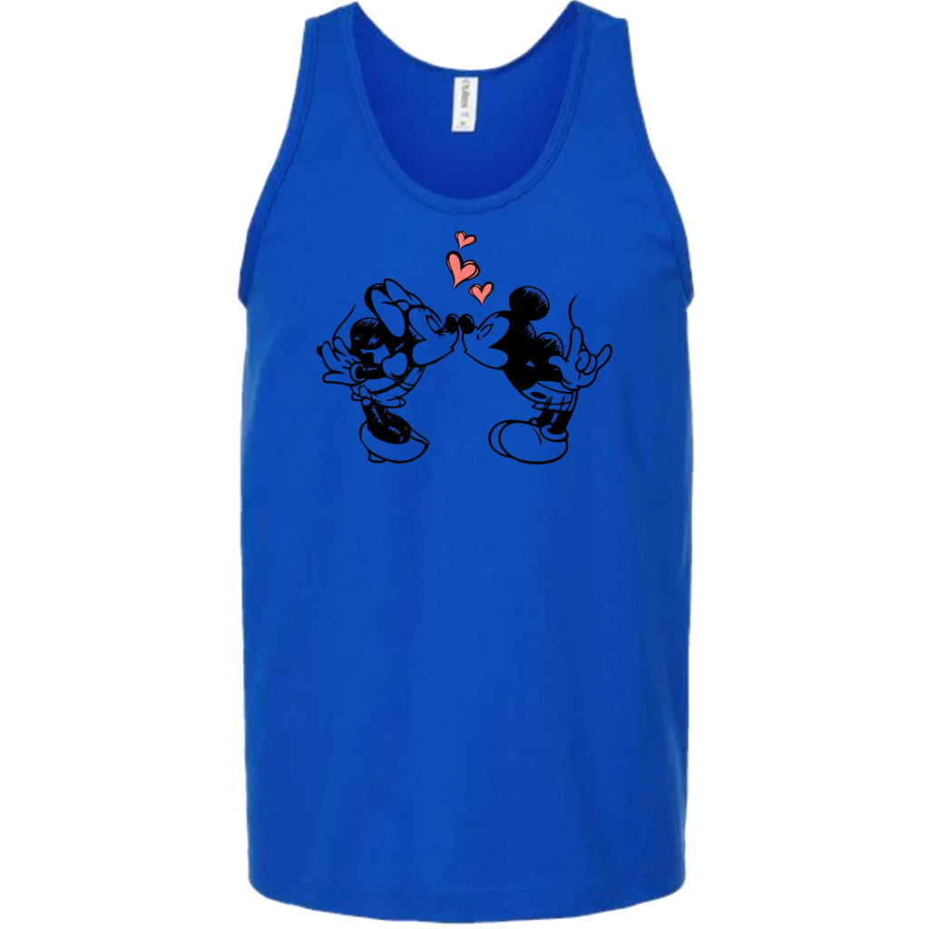 Mickey & Minnie Kissing Tank Top (MEN)
