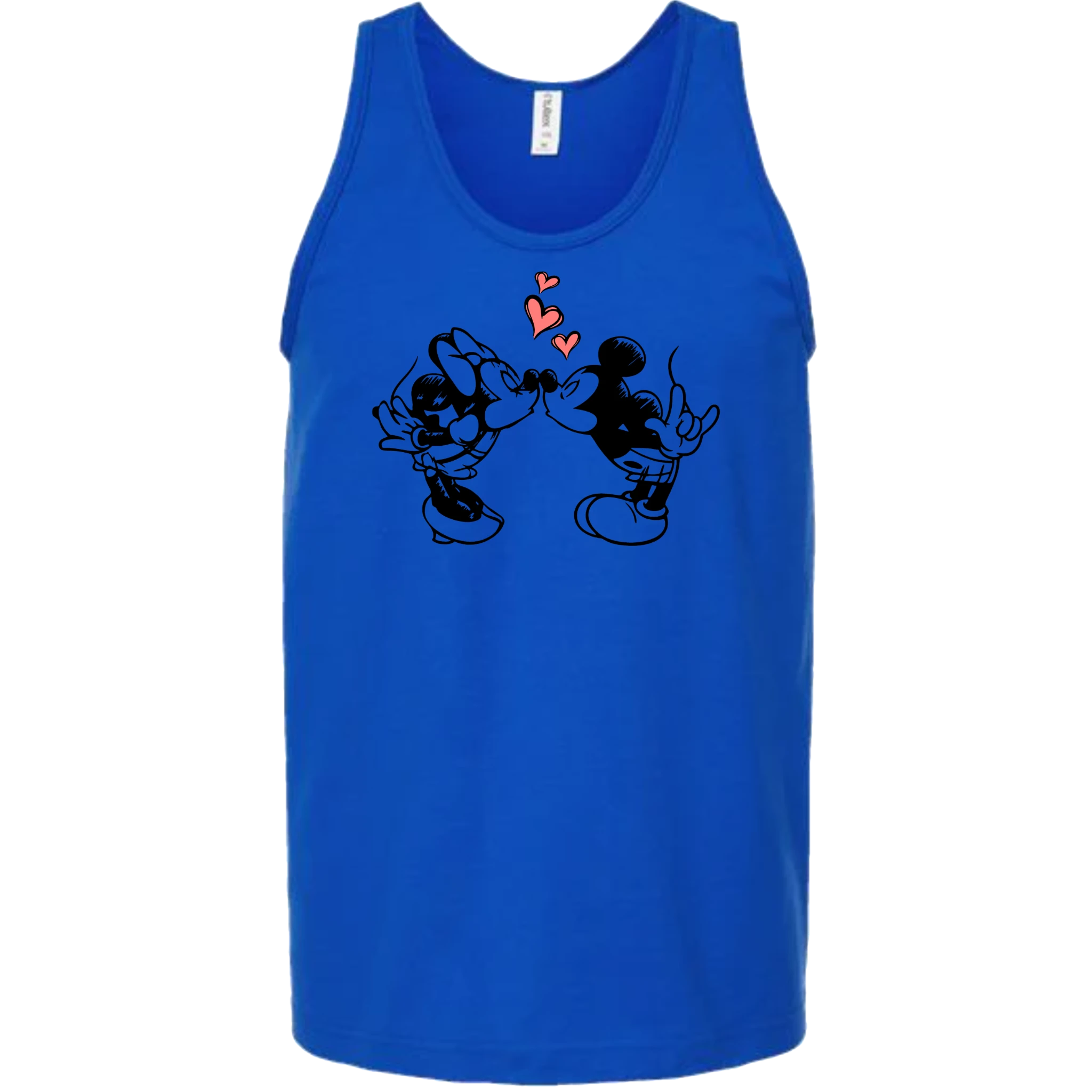 Mickey & Minnie Kissing Tank Top (MEN)