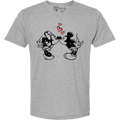 Mickey & Minnie Kissing V-Neck (MEN)