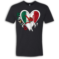 Mexico Flag ILY HEART T-Shirt