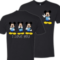 Mickey ILY I Love You T-Shirt