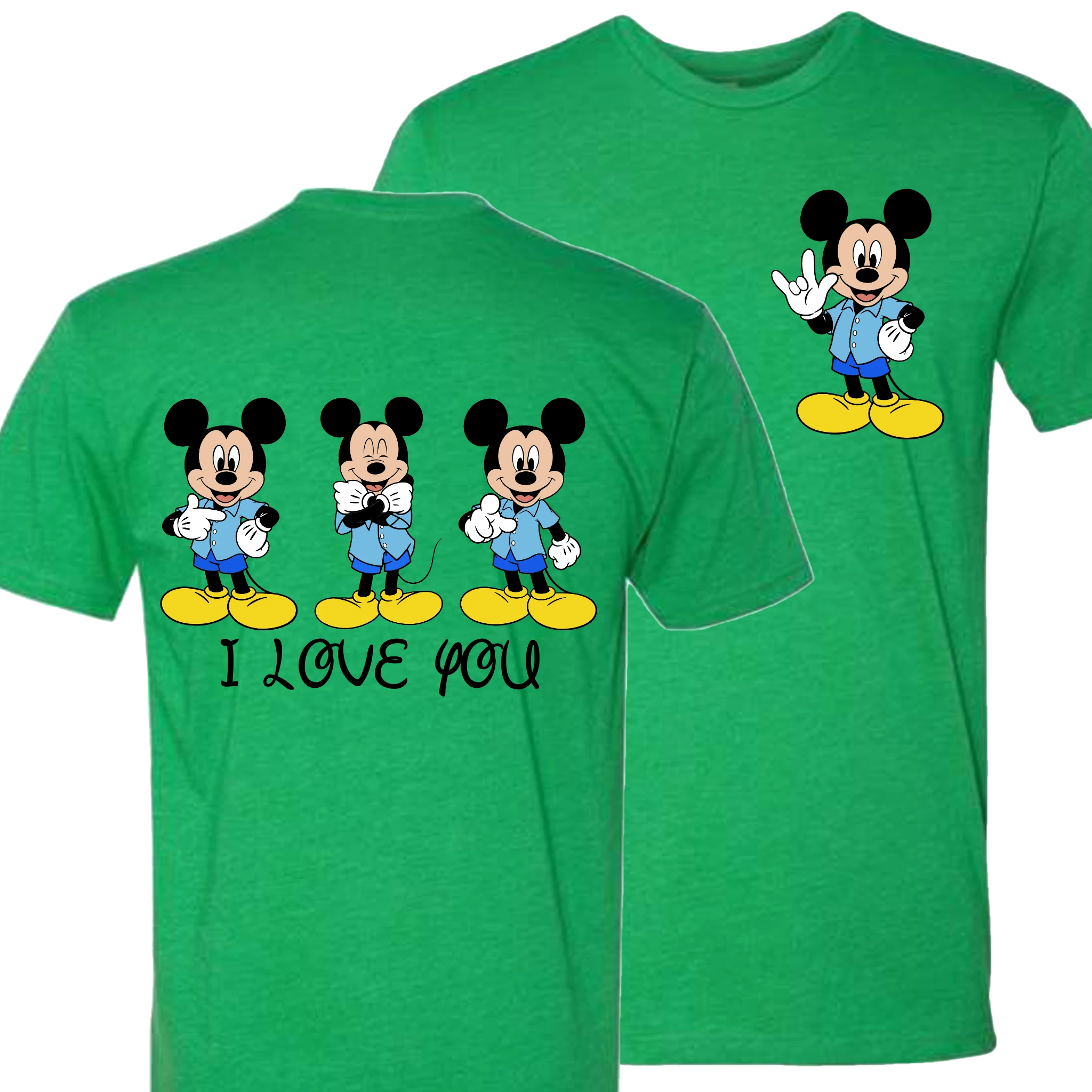 Mickey ILY I Love You T-Shirt