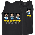 Mickey ILY I Love You Tank Top (MEN)