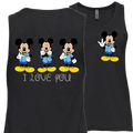 Mickey ILY I Love You Tank Top (WOMEN)
