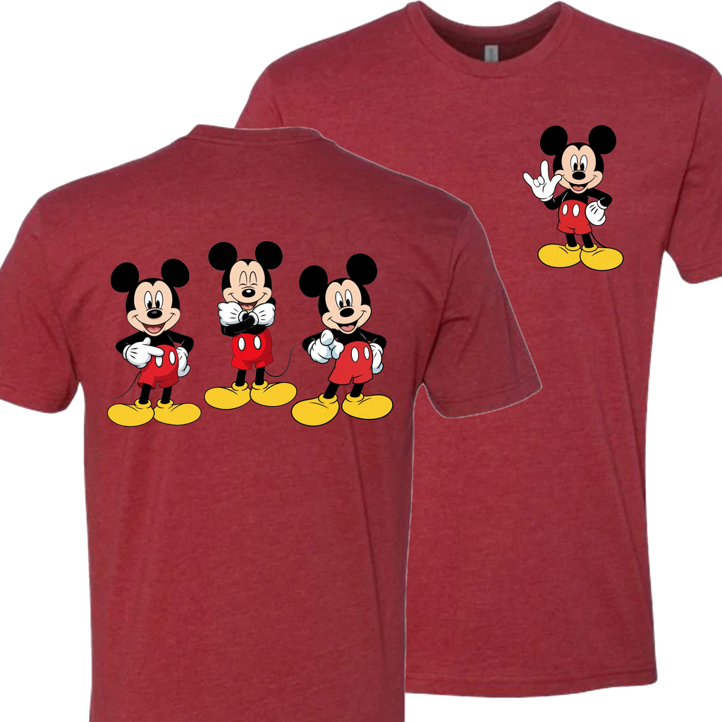 Mickey Mouse ILY ASL T-Shirt