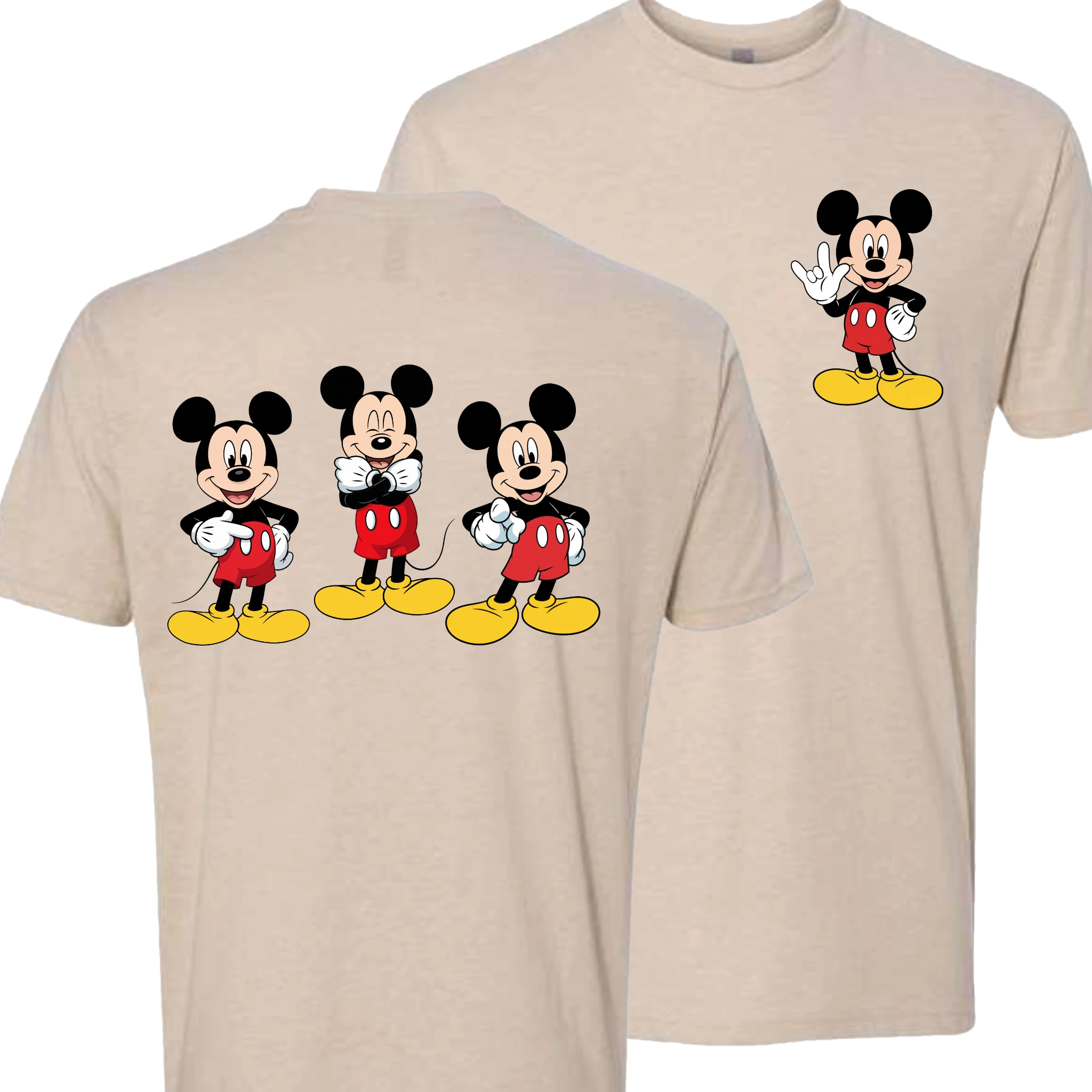 Mickey Mouse ILY ASL T-Shirt
