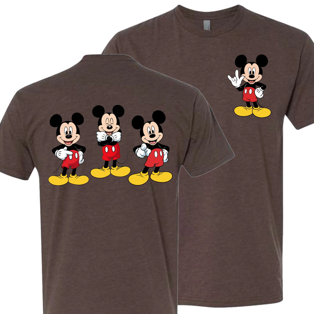 Mickey Mouse ILY ASL T-Shirt