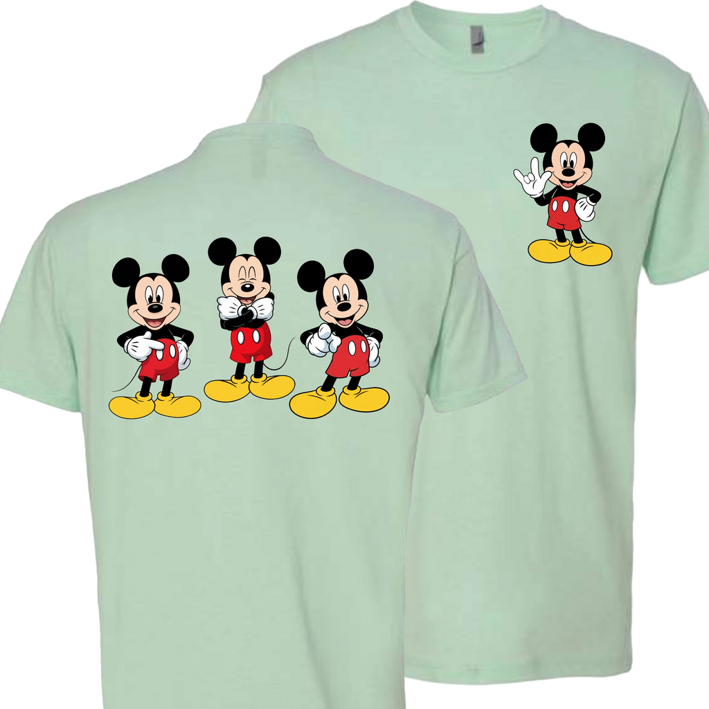 Mickey Mouse ILY ASL T-Shirt