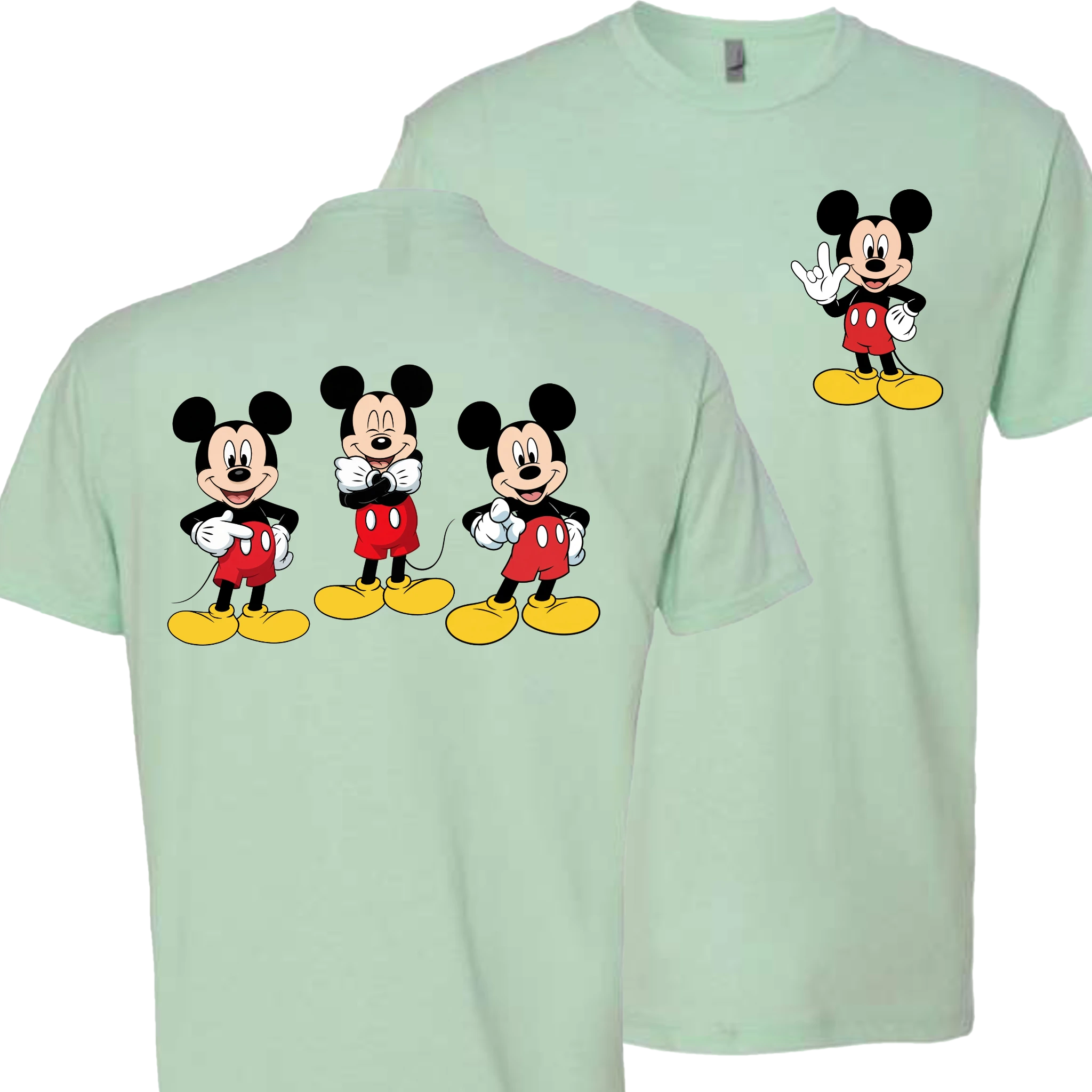 Mickey Mouse ILY ASL T-Shirt