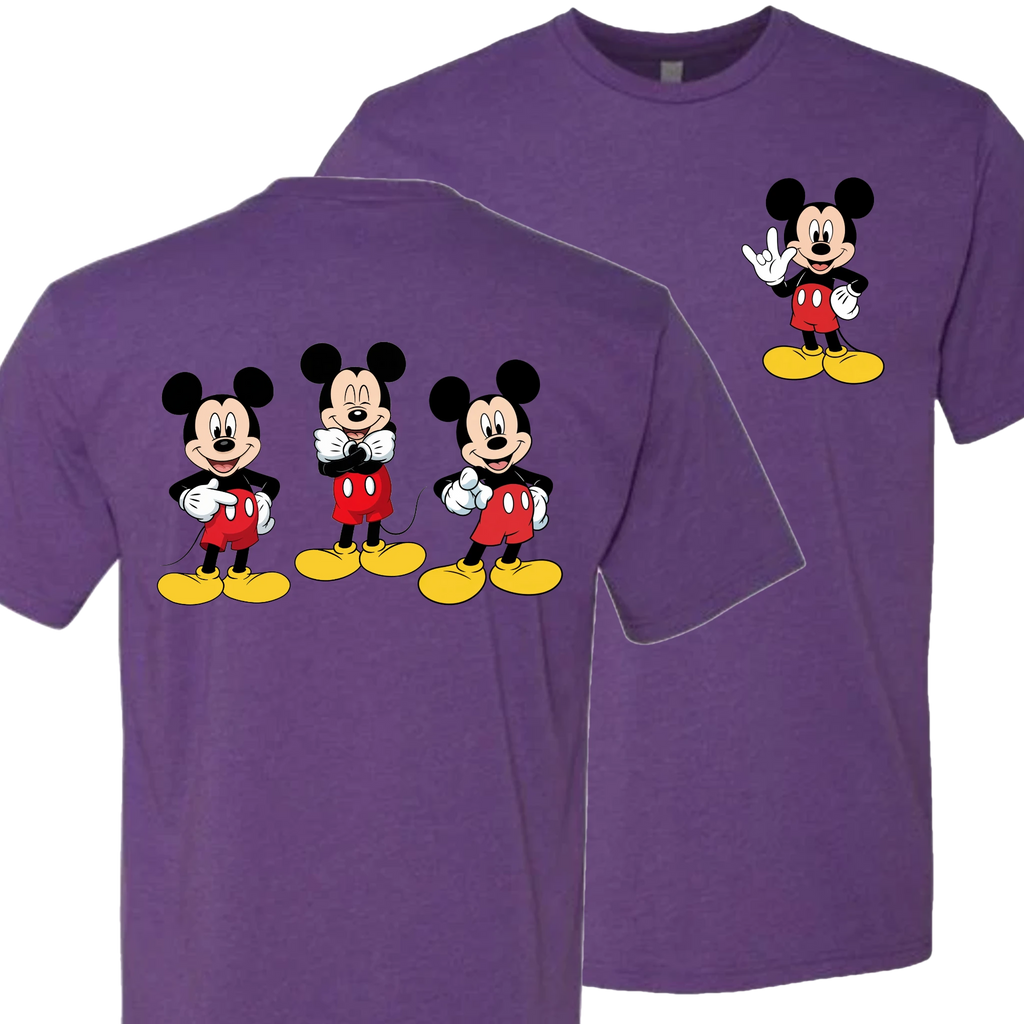 Mickey Mouse ILY ASL T-Shirt