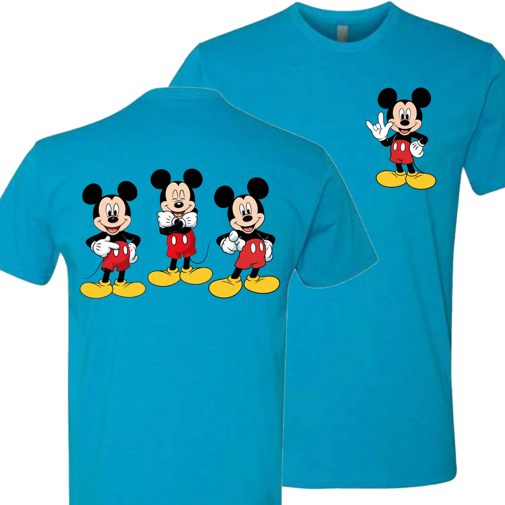 Mickey Mouse ILY ASL T-Shirt