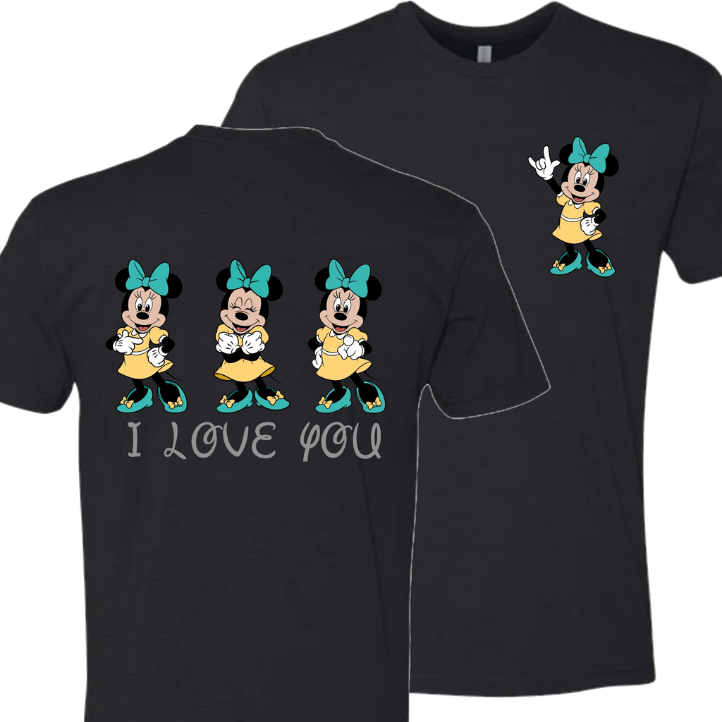 Minnie ILY I Love You T-Shirt