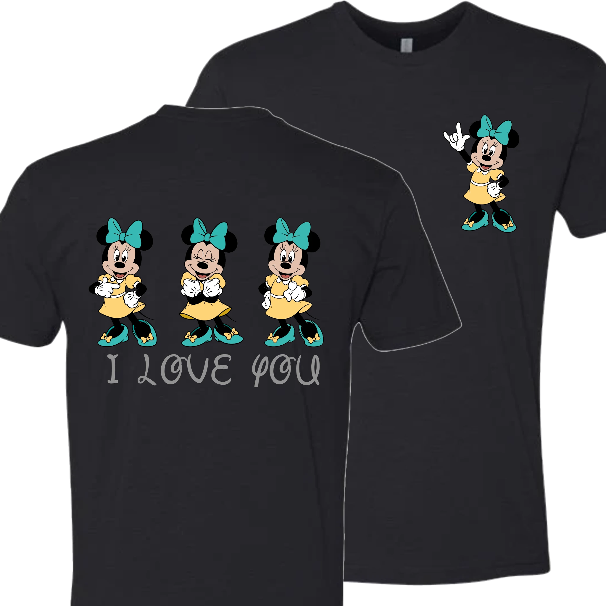 Minnie ILY I Love You T-Shirt