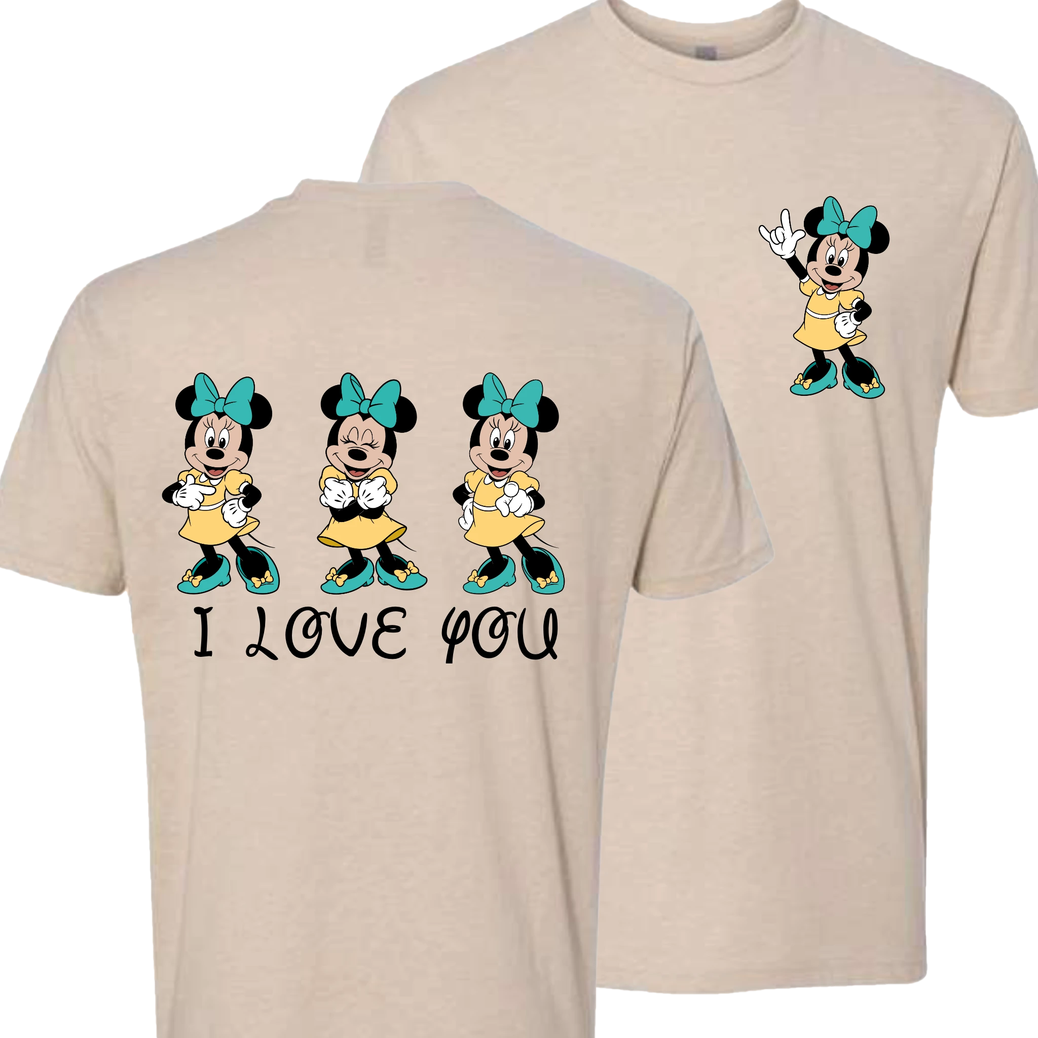 Minnie ILY I Love You T-Shirt