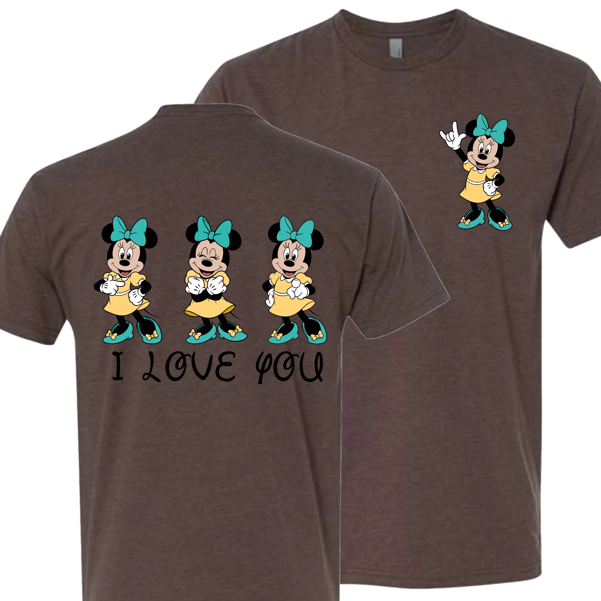 Minnie ILY I Love You T-Shirt