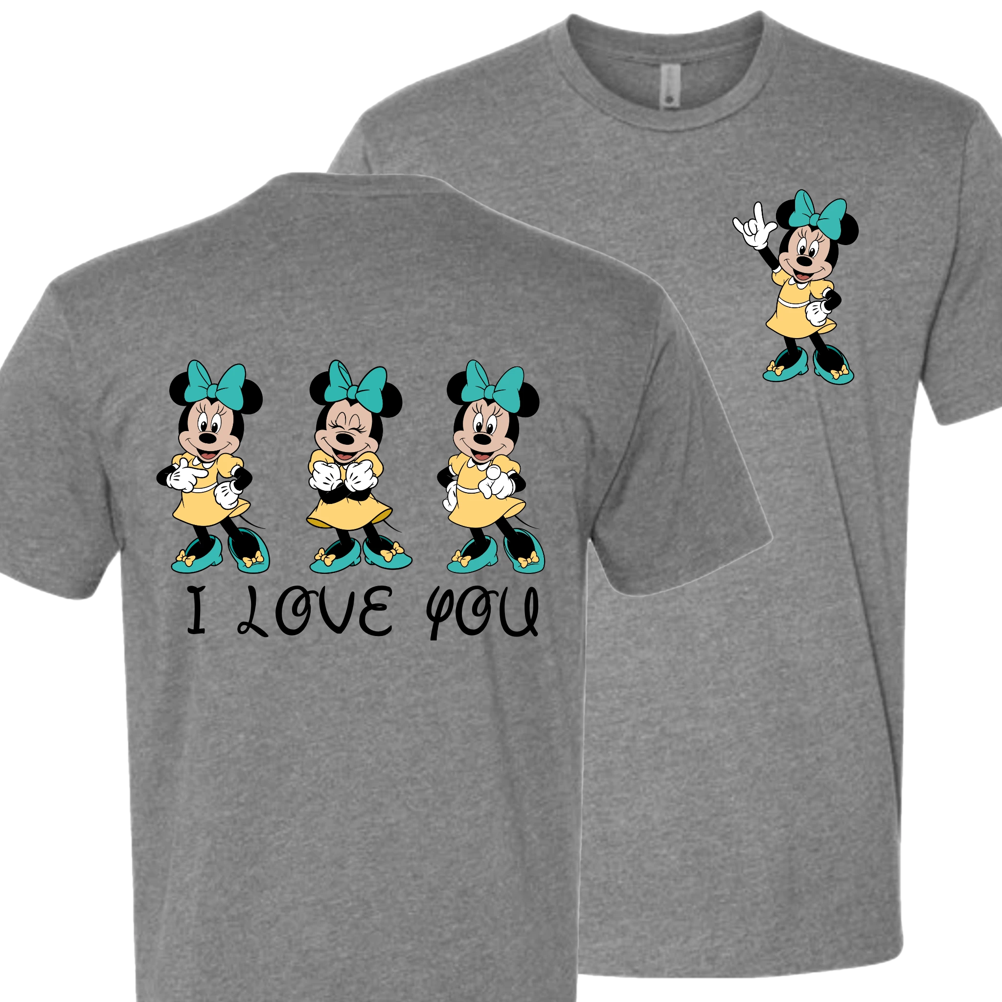 Minnie ILY I Love You T-Shirt