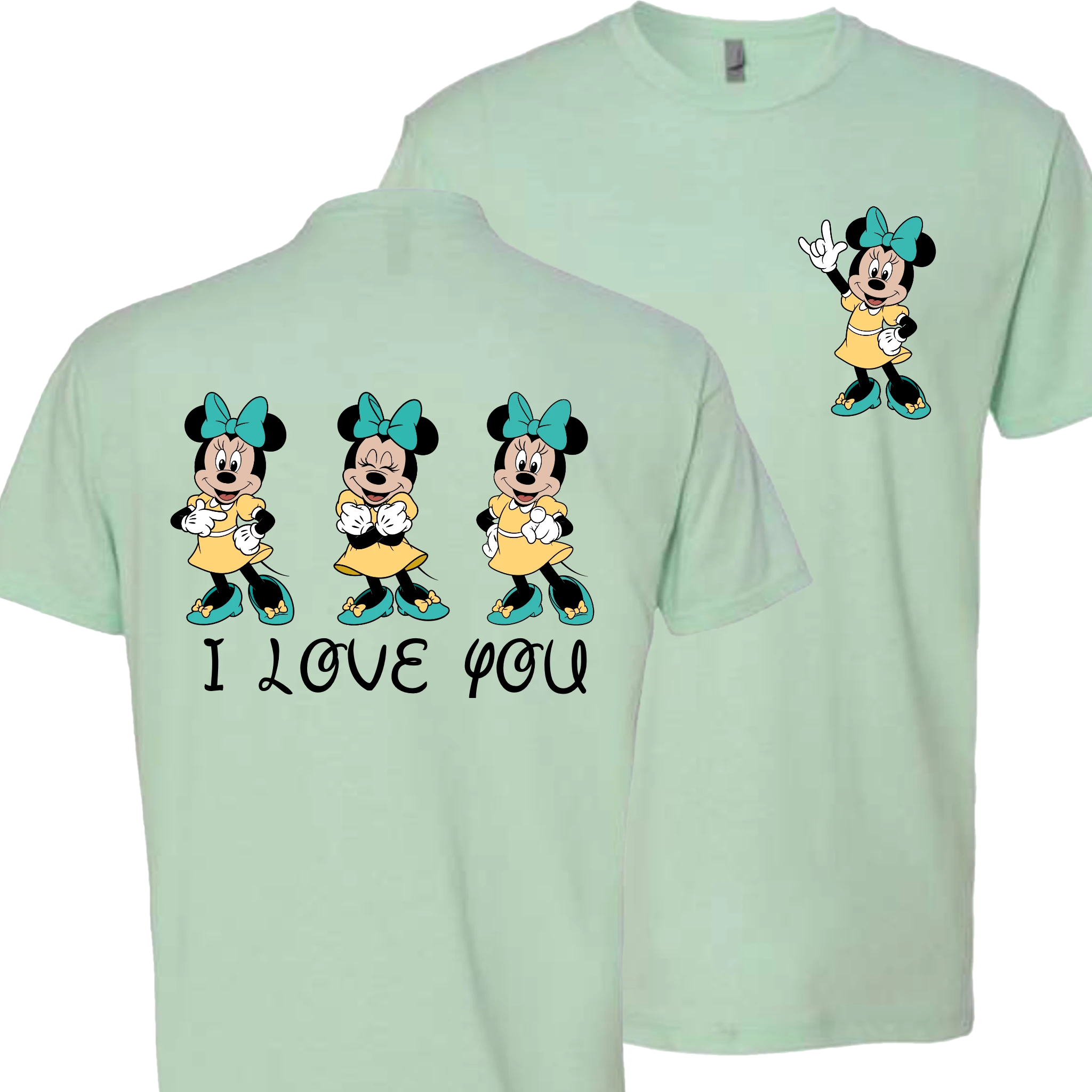 Minnie ILY I Love You T-Shirt
